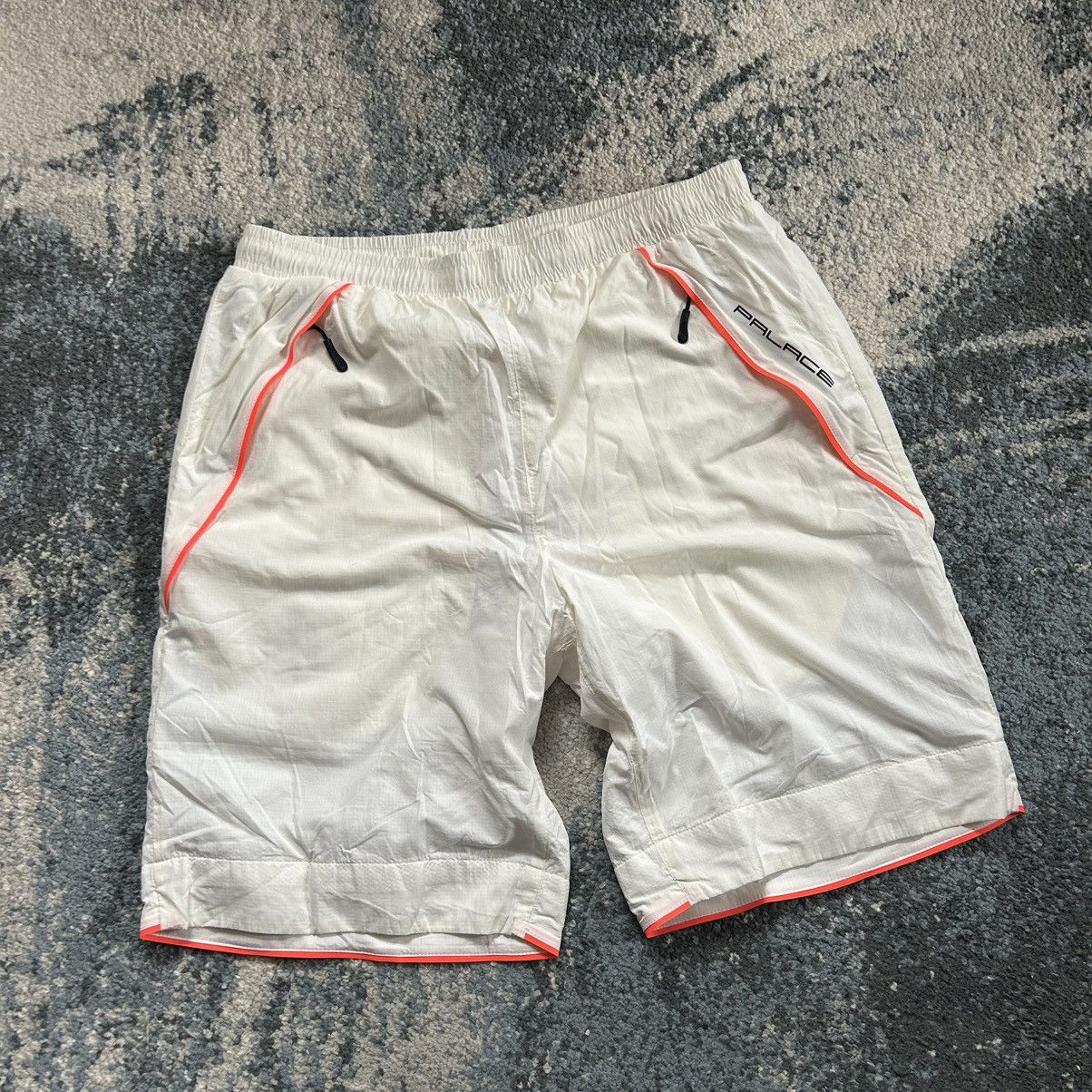 Palace SUMMER 2018 NYLON CRiNK RUNNER SHORTS WHiTE 3M SAFETY ORANGE Size US 34 / EU 50 - 9 Thumbnail