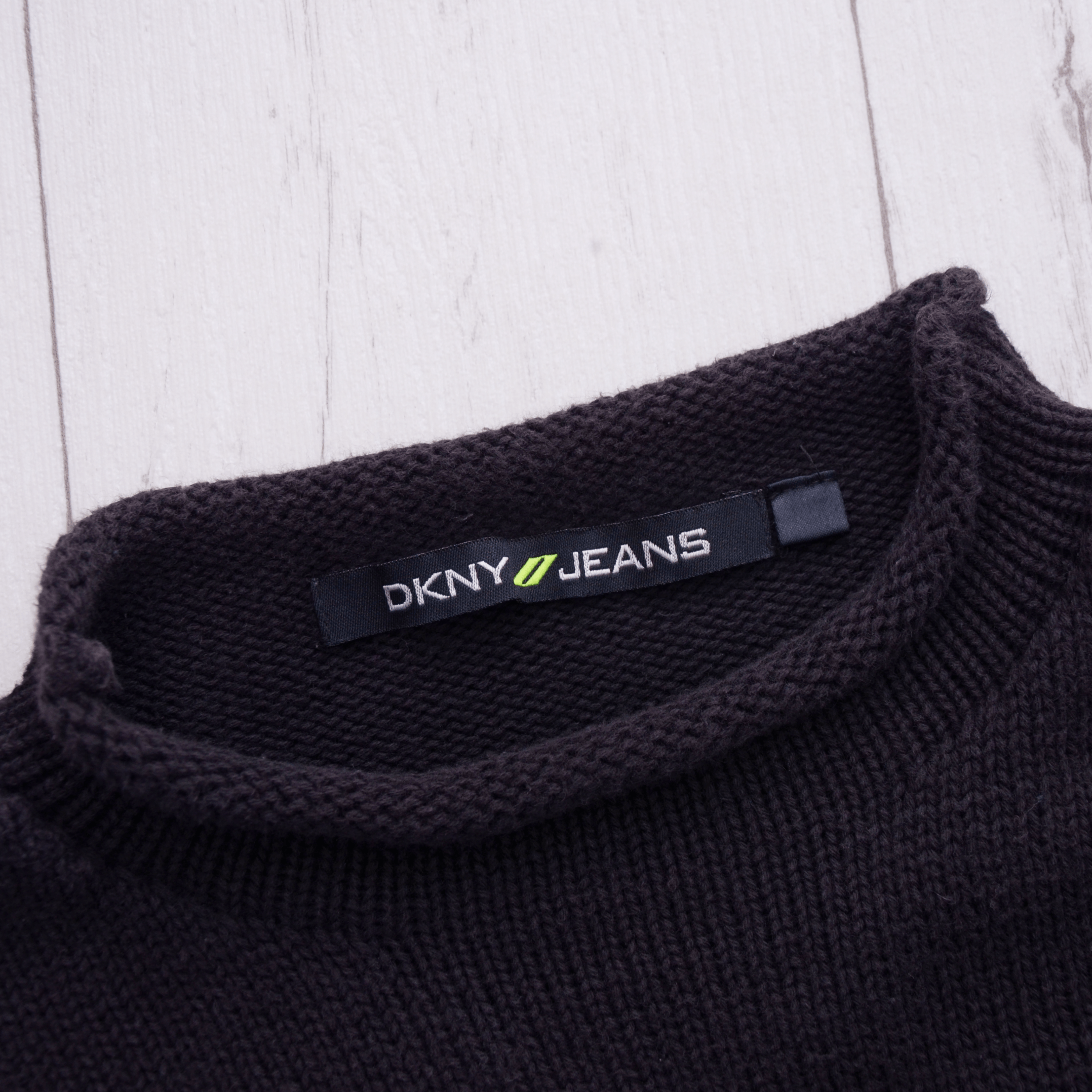 DKNY × Vintage Vintage DKNY Jeans Avant Garde Sweater Sweathirt Knit Y2K Size US M / EU 48-50 / 2 - 7 Thumbnail