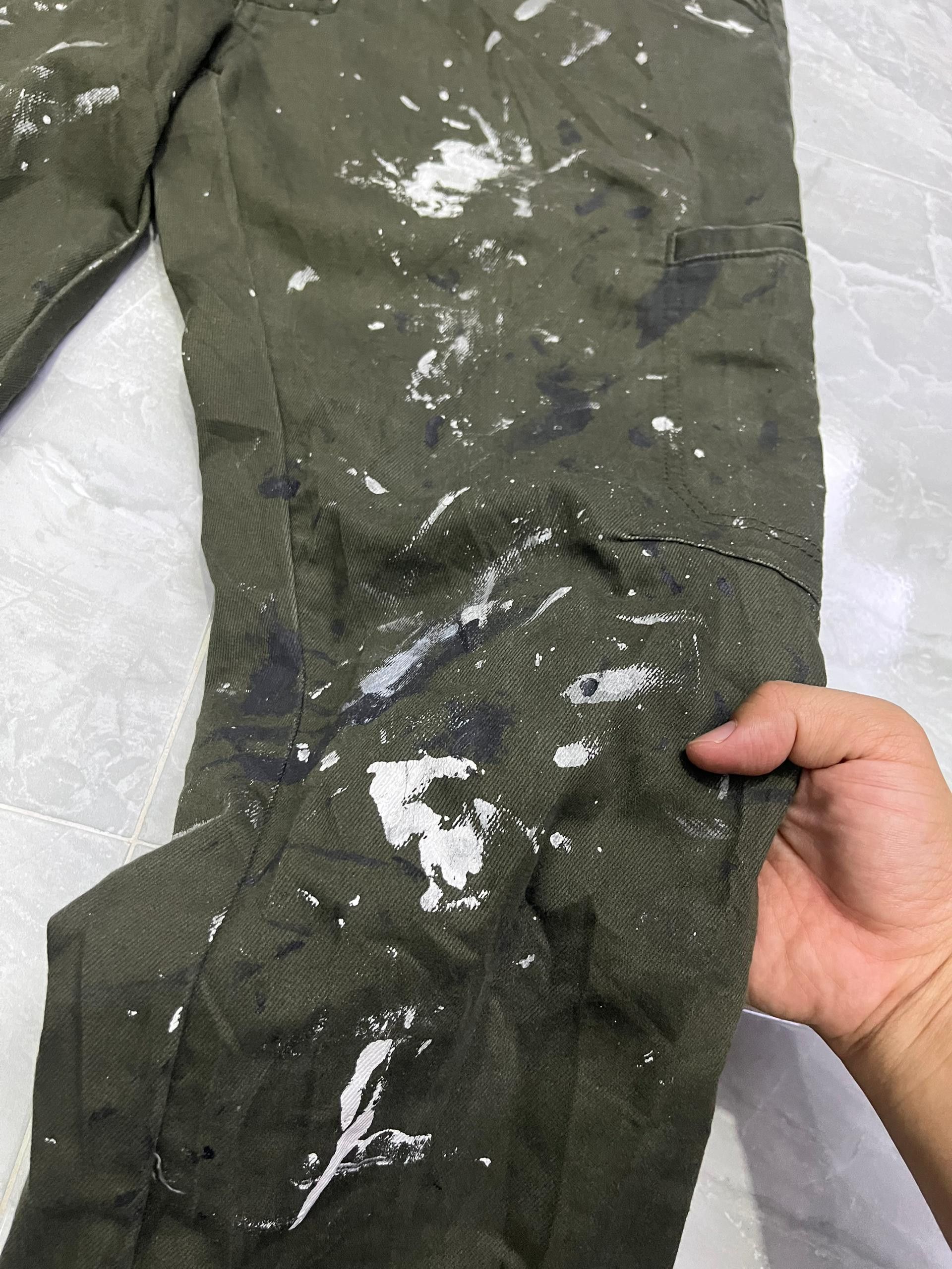 Japanese Brand FieldCore Paint Splatter Work Pants Archive Size US 32 / EU 48 - 4 Thumbnail