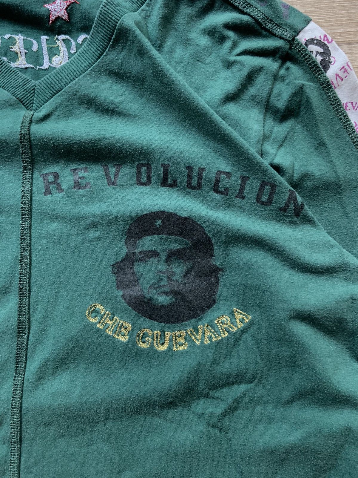 Vintage vintage che guevara revolution y2k patches longsleeve Size US L / EU 52-54 / 3 - 3 Thumbnail