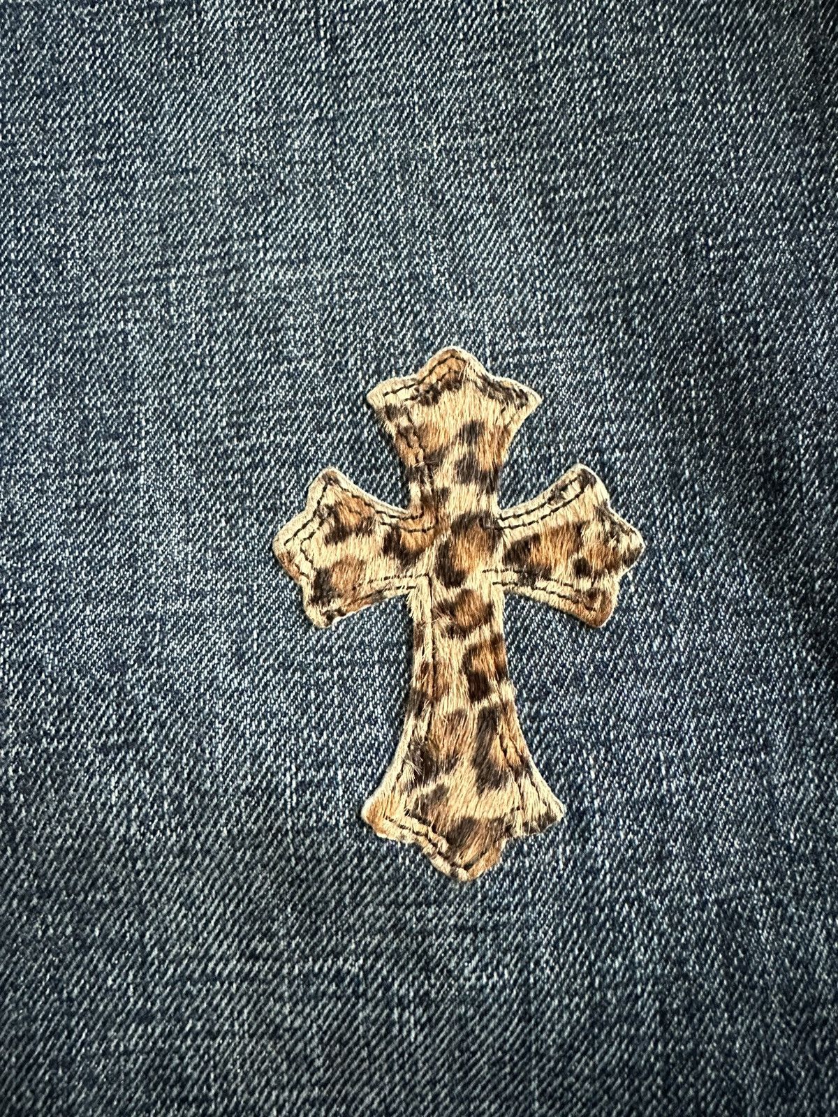 Chrome Hearts Custom Cross patch denim 1/1 special order Size US 29 - 8 Thumbnail