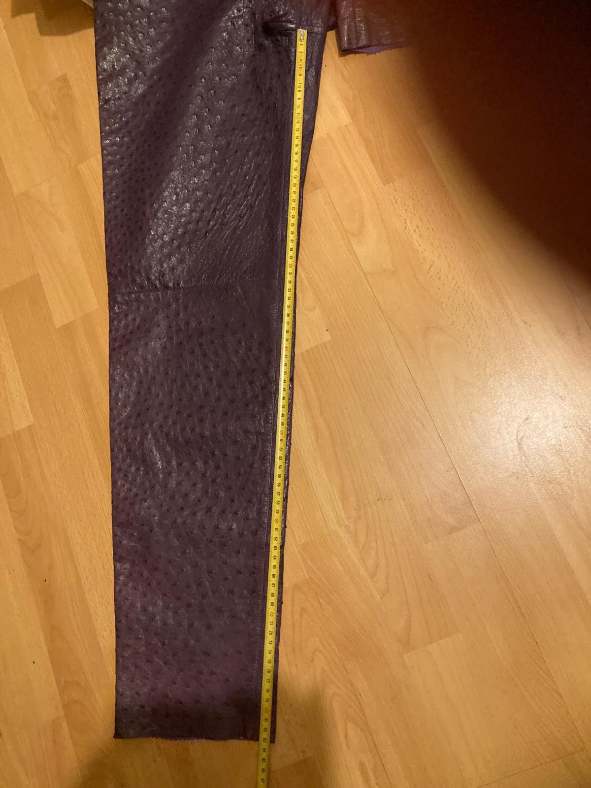 Hermes Hermes Real Ostrich Leather Pants early 90 Size 30" / US 8 / IT 44 - 14 Thumbnail