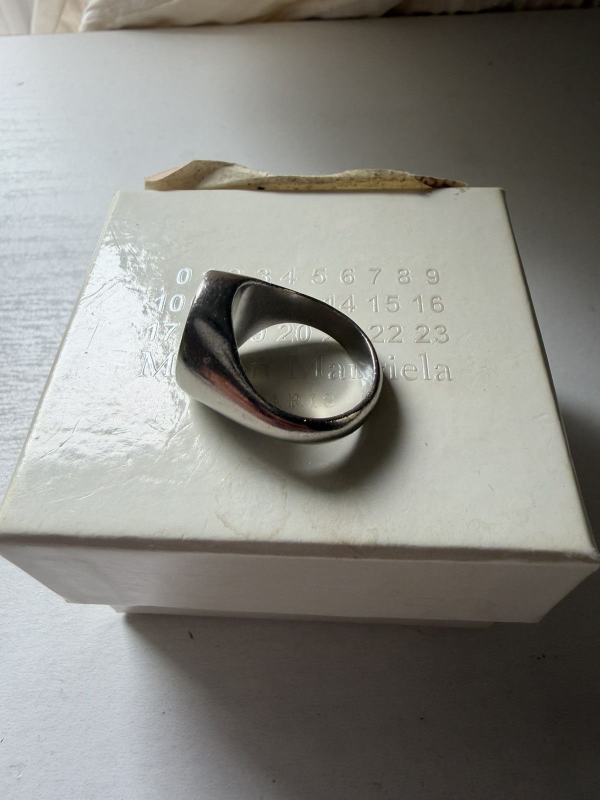 Maison Margiela Maison Margiela Chevalier/ Signet Ring size IT 5 Size ONE SIZE - 11 Thumbnail