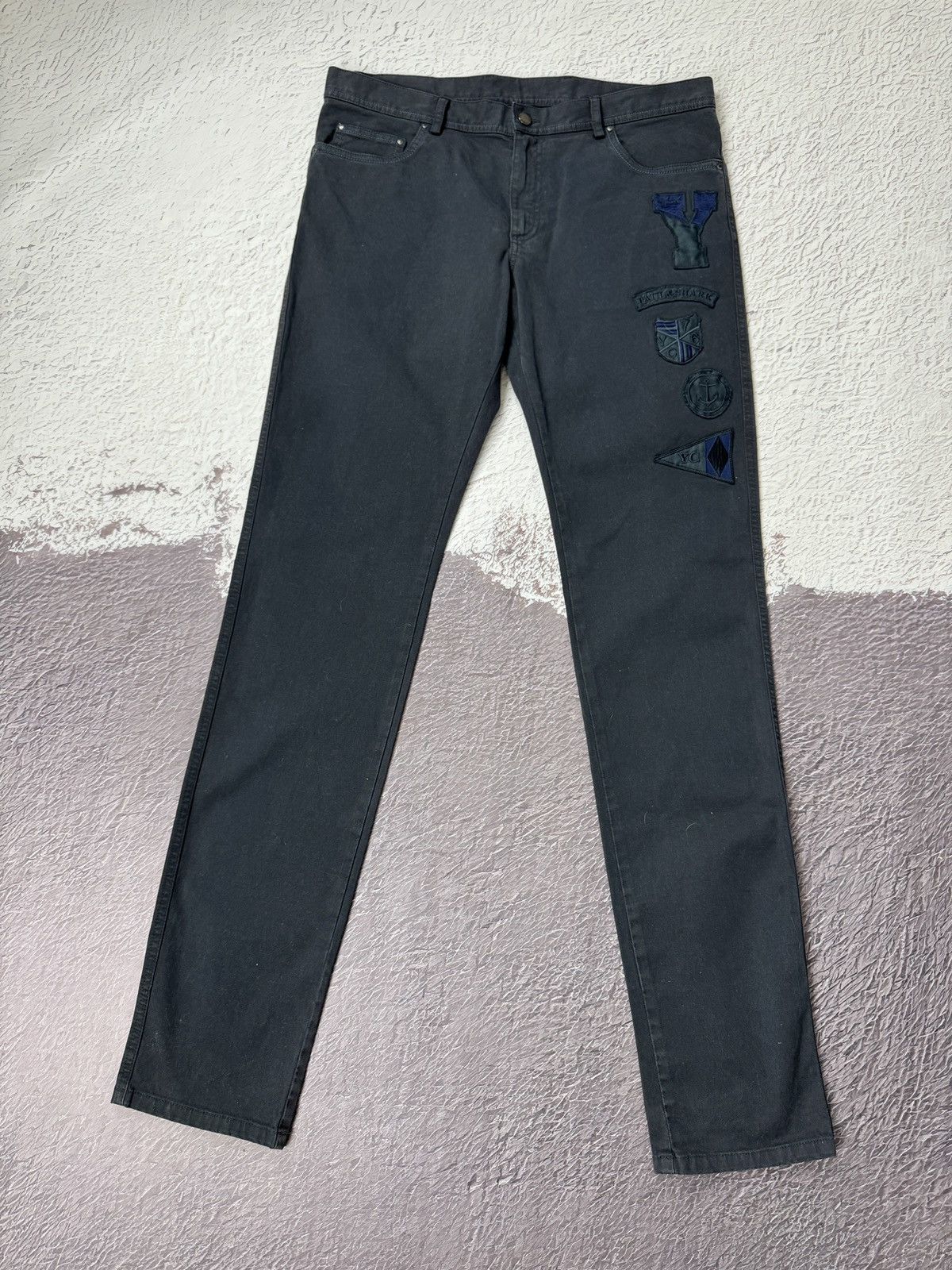 Paul & Shark Paul & Shark Midnight blue 5 pocket patched casual pants Size US 36 / EU 52 - 2 Thumbnail