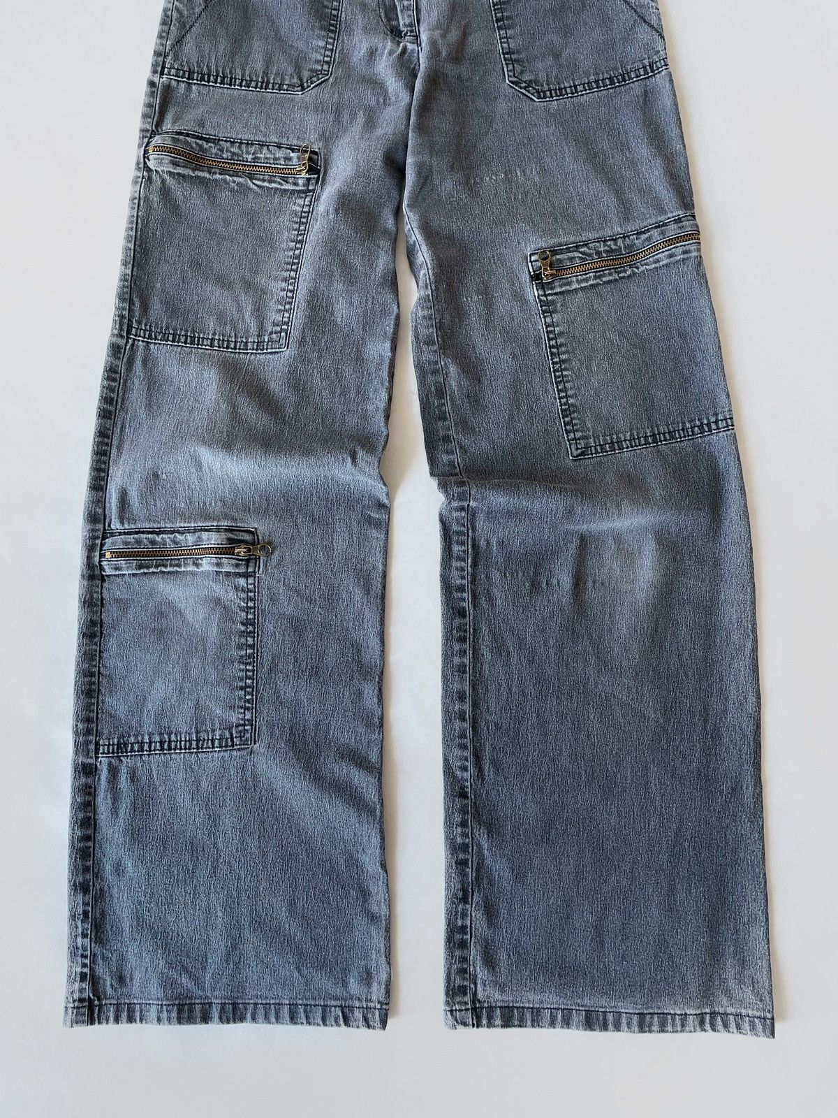 Japanese Brand Vintage Y2K Biggy pocket pants Japanese style Size 26" / US 2 / IT 38 - 3 Thumbnail