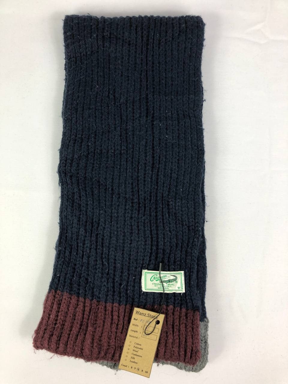 Vintage Crocodile Scarf / Muffler / Neckwear FS183 Size ONE SIZE - 7 Thumbnail