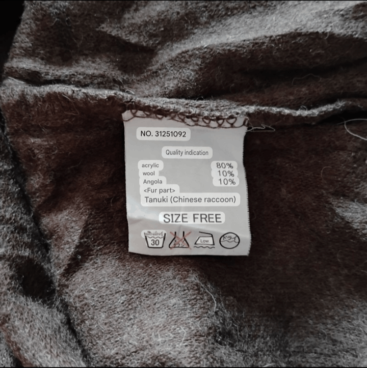 GOA G.O.A Tanuki Fur Sweater Size S / US 4 / IT 40 - 2 Thumbnail