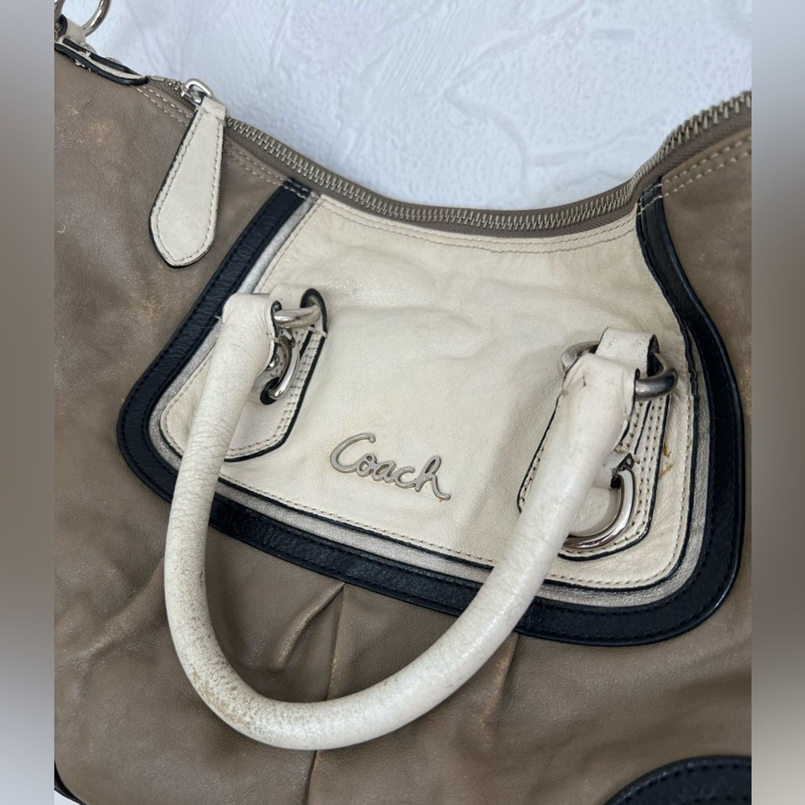 Coach COACH F17455 Ashely Spectator Satchel Shoulder Bag 13x9x4 Size ONE SIZE - 5 Thumbnail