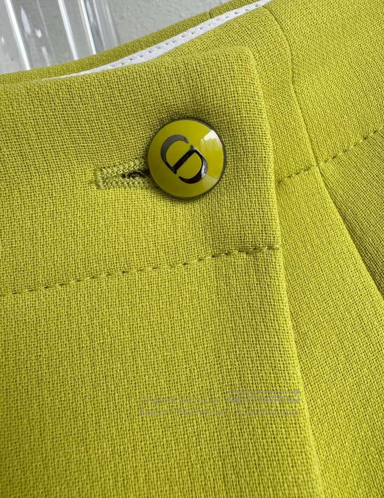 Dior Dior Kiwi green skirt Size 42" / US 20 - 4 Thumbnail