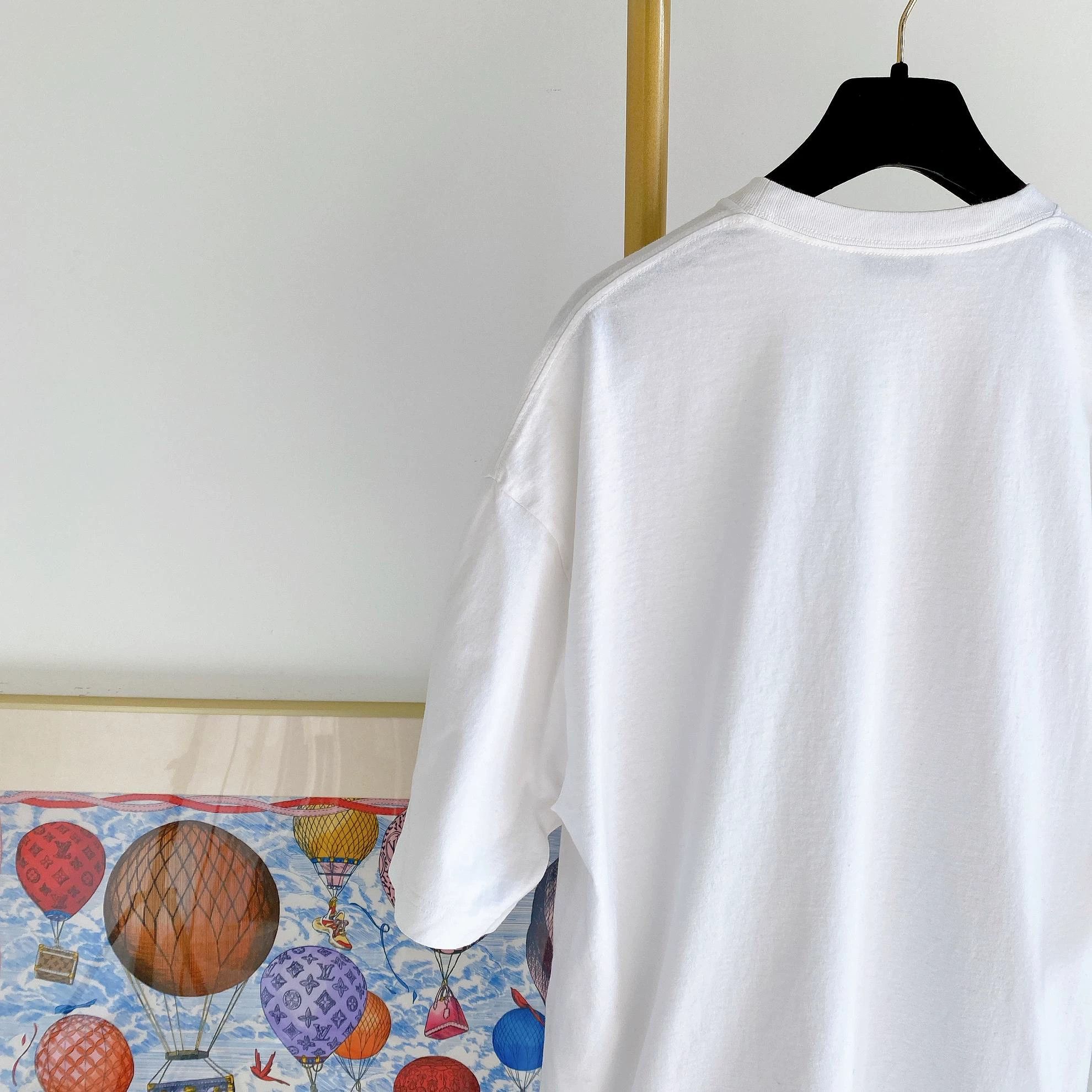 Balenciaga Balenciaga logo white T-shirt M Size US M / EU 48-50 / 2 - 5 Thumbnail