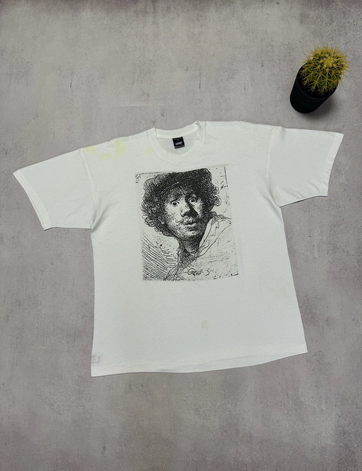Vintage Vintage Museum Het Rembrandthuis Amsterdam Art T Shirt 80s Size US XL / EU 56 / 4 - 1 Thumbnail