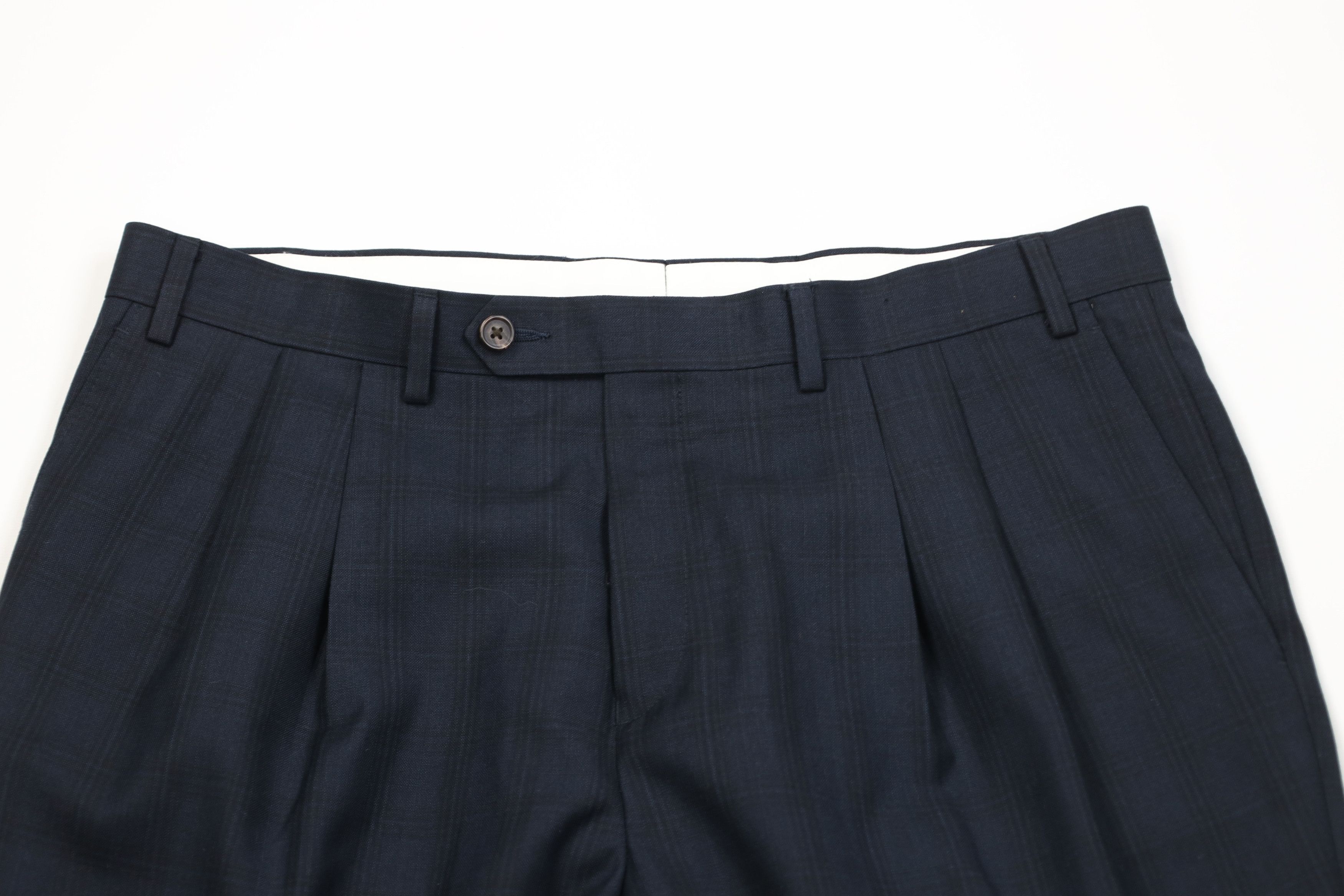 Ralph Lauren Vintage Ralph Lauren Blend Wide Leg Chino Pants Plaid Size US 36 / EU 52 - 2 Thumbnail