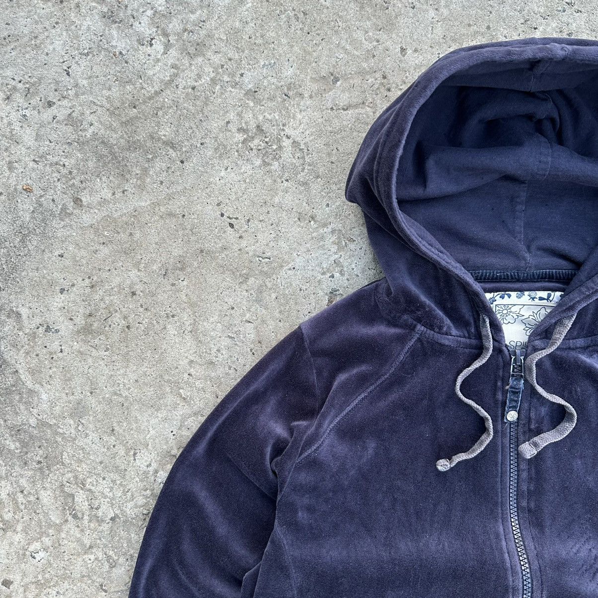 Grailed Vintage Women’s Velvet Zip Hoodie Style By Juicy Couture Y2K Size XL / US 12-14 / IT 48-50 - 3 Thumbnail