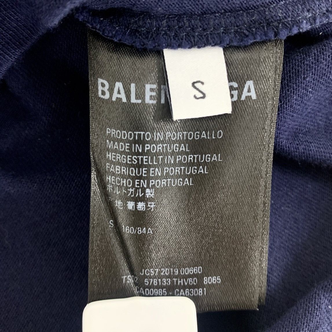 Balenciaga Balenciaga Eiffel Tower Letter Print Short Sleeve K26WX Size S / US 4 / IT 40 - 8 Thumbnail