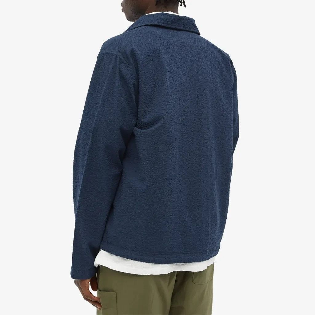 Universal Works MINT! Universal Works Porto Men's Blue Overshirt Coach Jacke Size US L / EU 52-54 / 3 - 3 Thumbnail