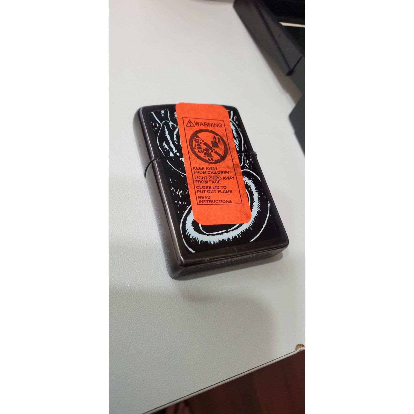 Zippo Vintage Zippo – Black Leopard Barrett Smythe – 1995 NIB Size ONE SIZE - 3 Thumbnail
