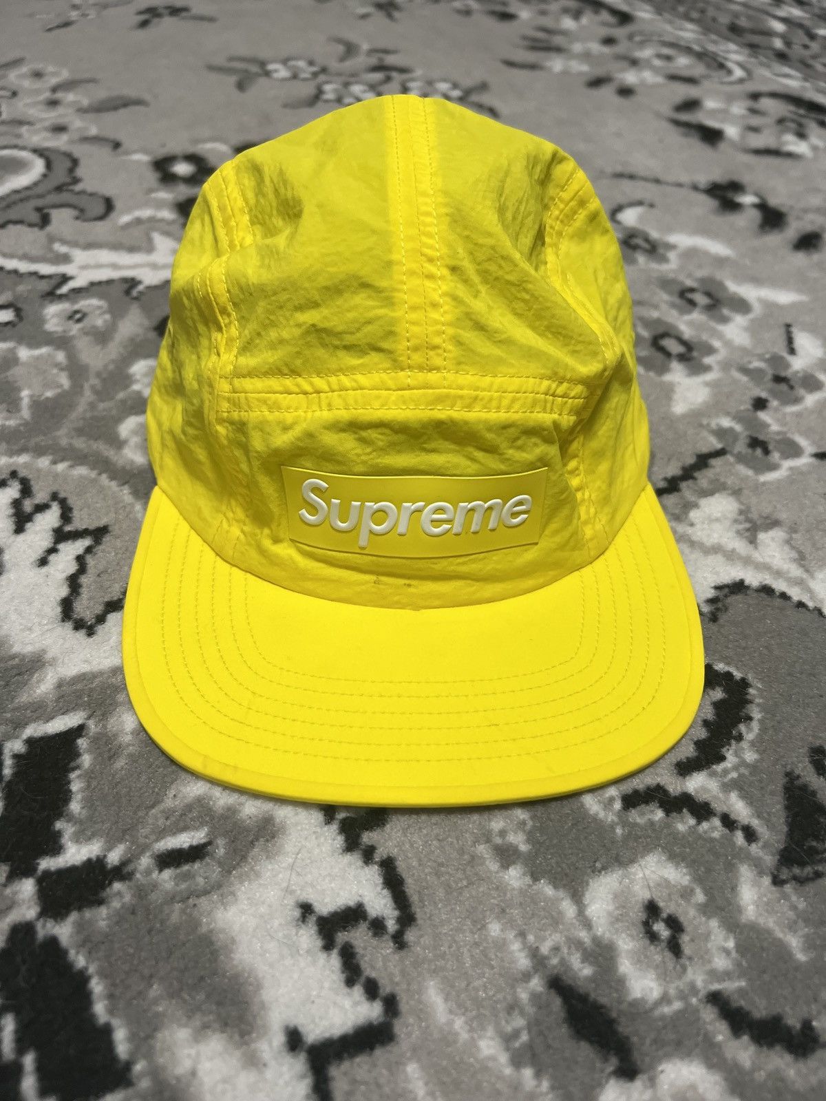 image of Supreme Hat in Yellow, Men's