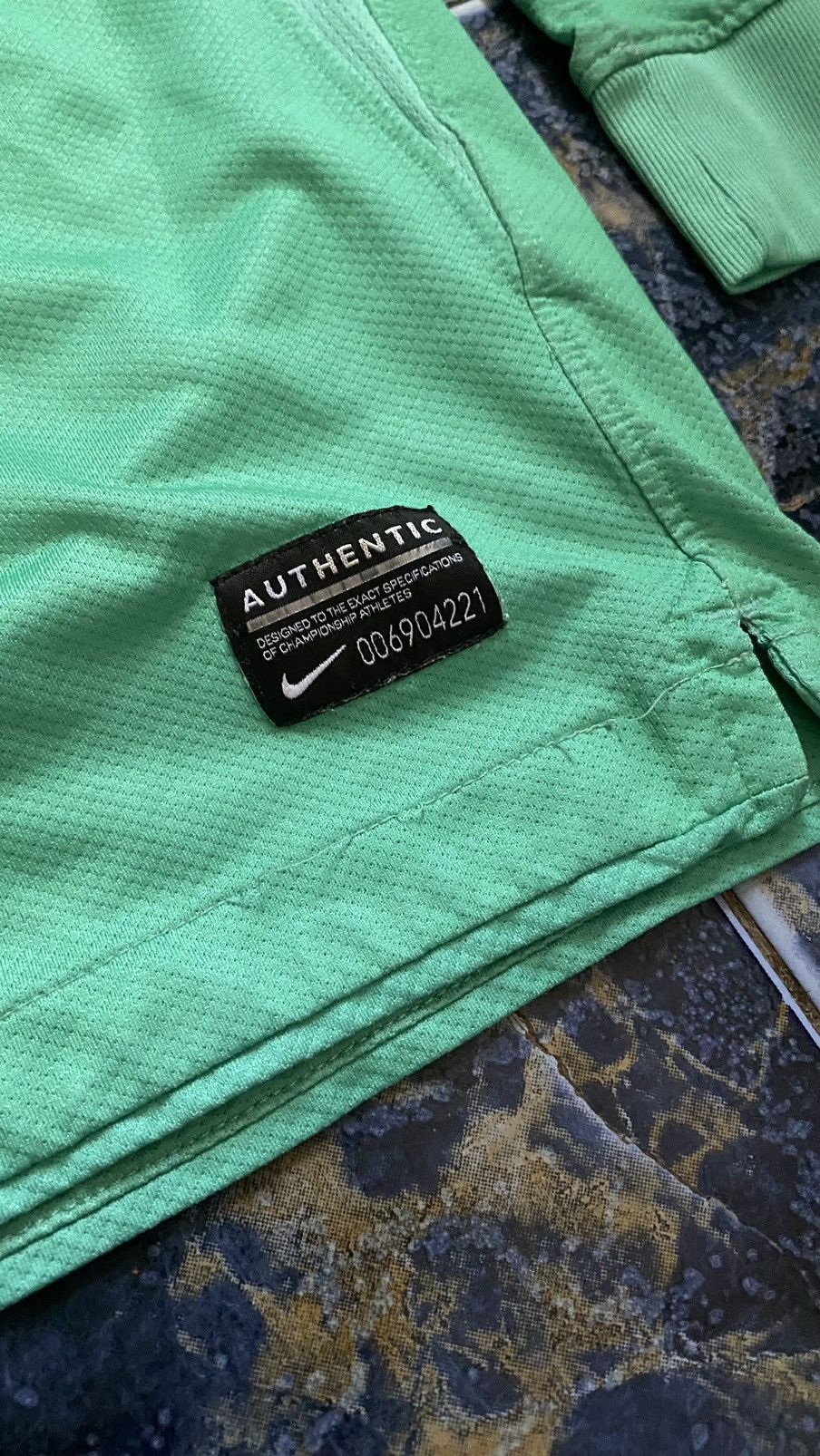 Nike Nike Dri-Fit FC Barcelona Green Long Sleeve Jersey Size US S / EU 44-46 / 1 - 2 Thumbnail