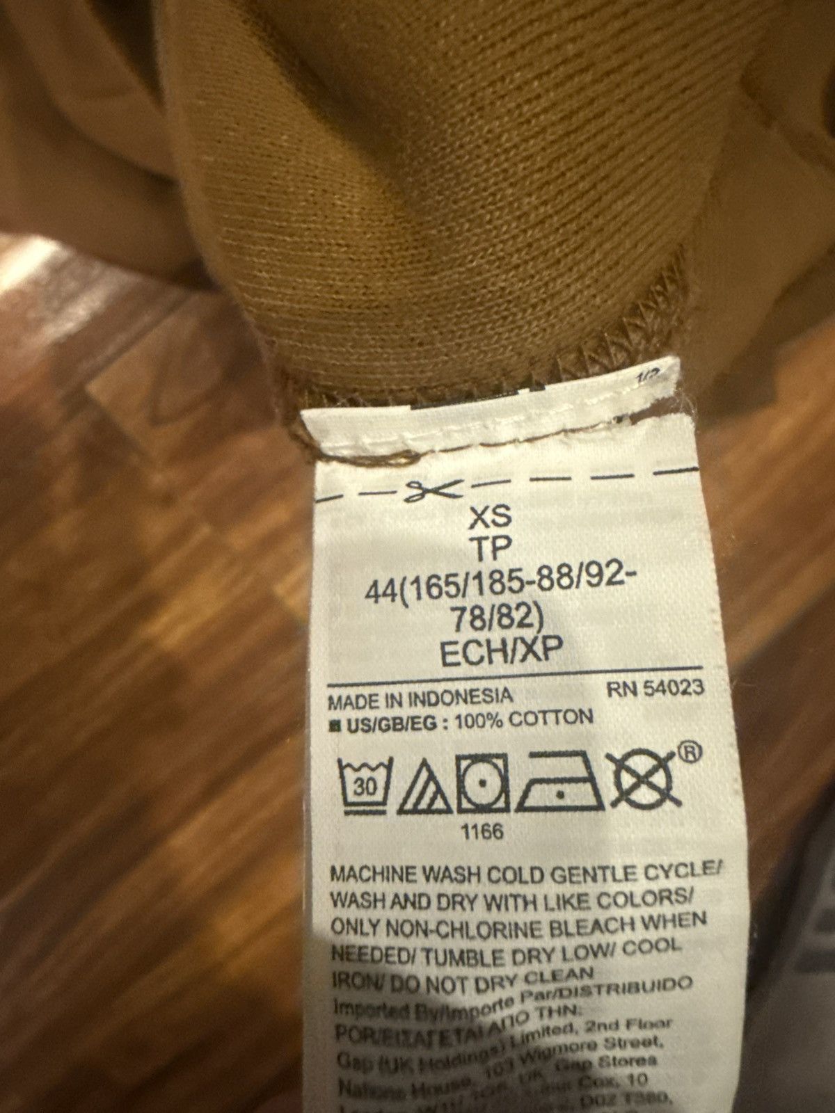 Gap × Yeezy Yeezy x Gap Brown Hoodie Size US XS / EU 42 / 0 - 4 Thumbnail