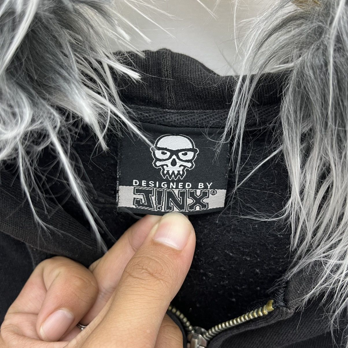 Le Grande Bleu (L.G.B.) Lion by Jinx Billzard Distressed Fur zip Hoodie lgb style Size US XL / EU 56 / 4 - 8 Thumbnail
