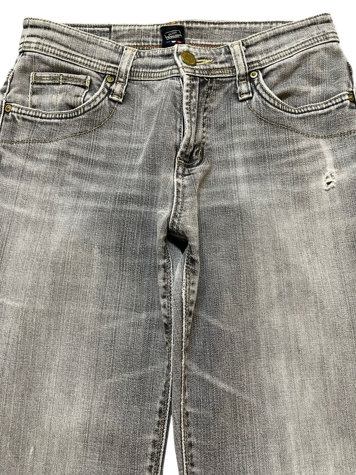 If Six Was Nine Vintage Japanese Brand Faded Wash Style Flare Jeans Size US 28 / EU 44 - 3 Thumbnail