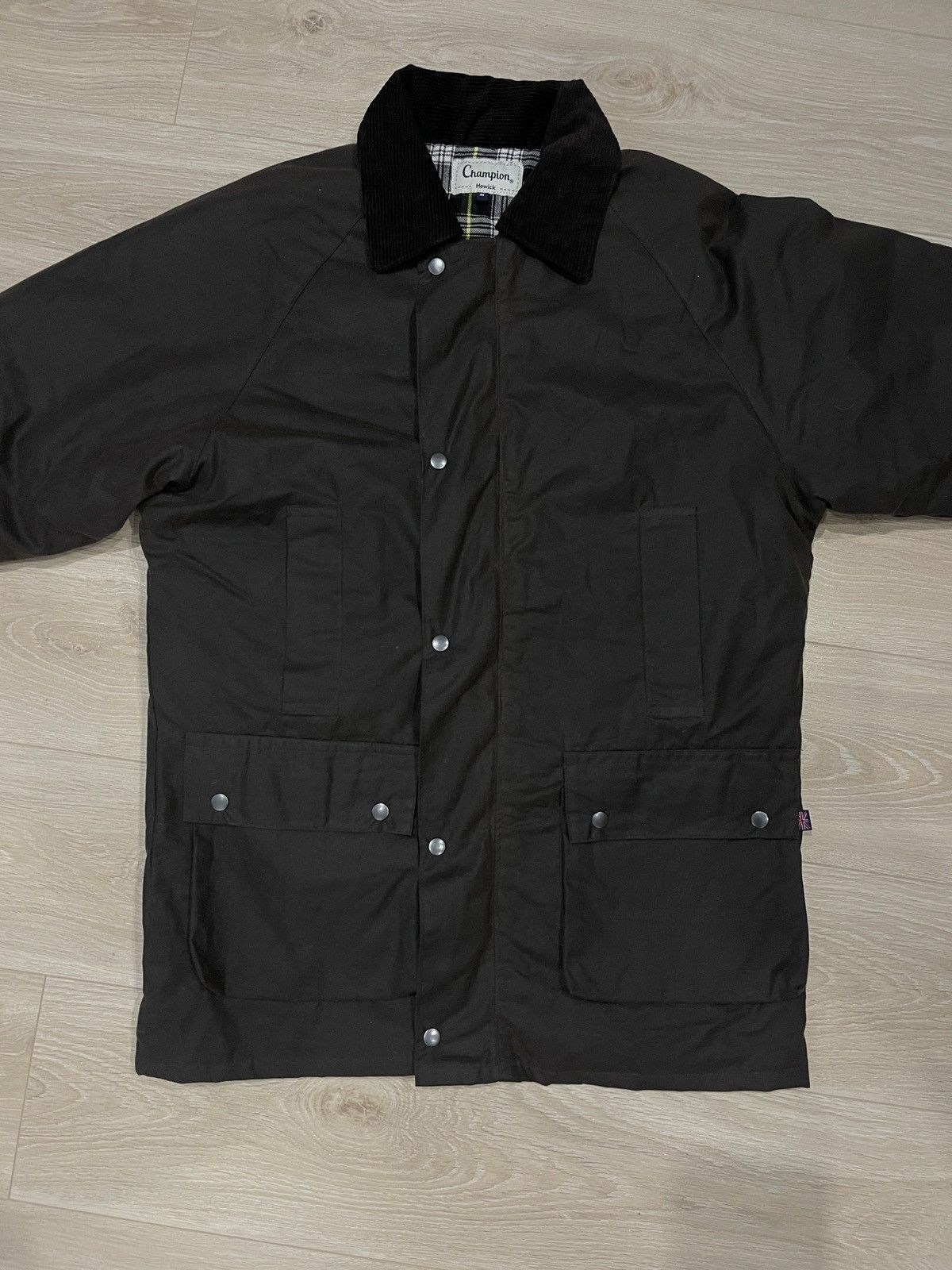 Champion Champion Howick Waxed Cotton Jacket Made in England Brown M Size US M / EU 48-50 / 2 - 12 Thumbnail