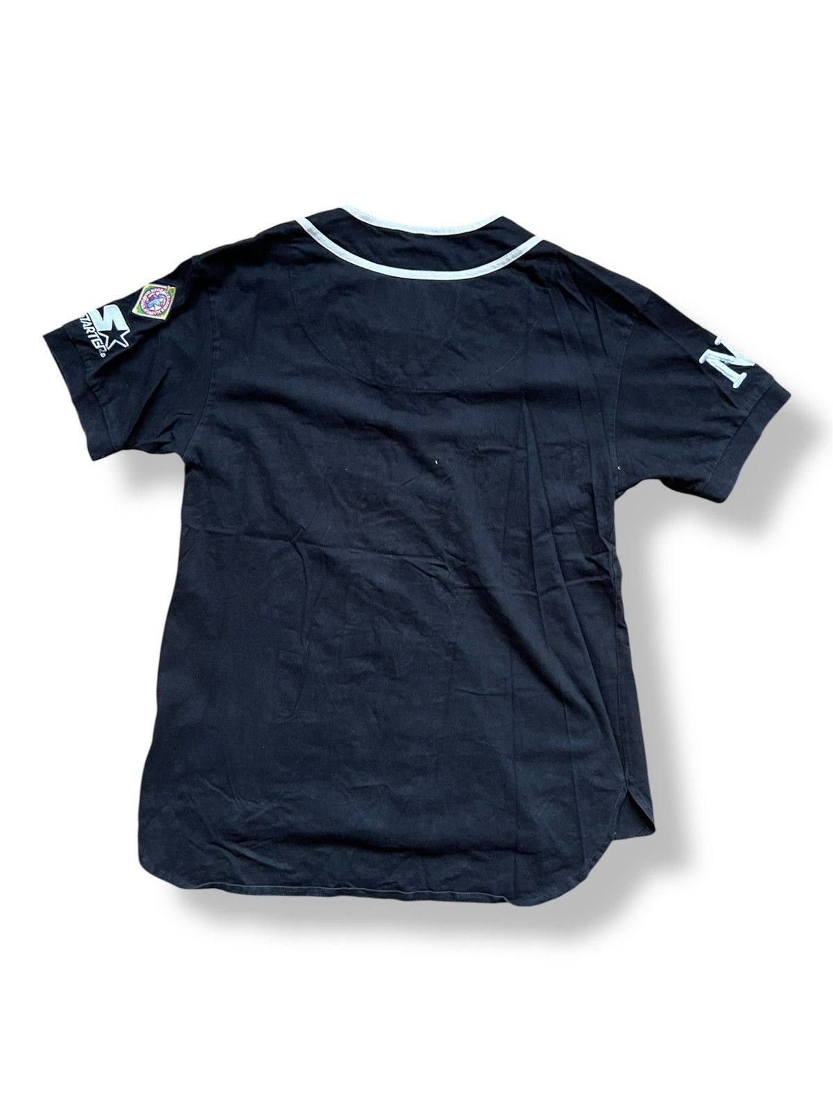 Starter Rare New York Black Yankees Baseball Jersey Starter Size M Size US M / EU 48-50 / 2 - 2 Thumbnail