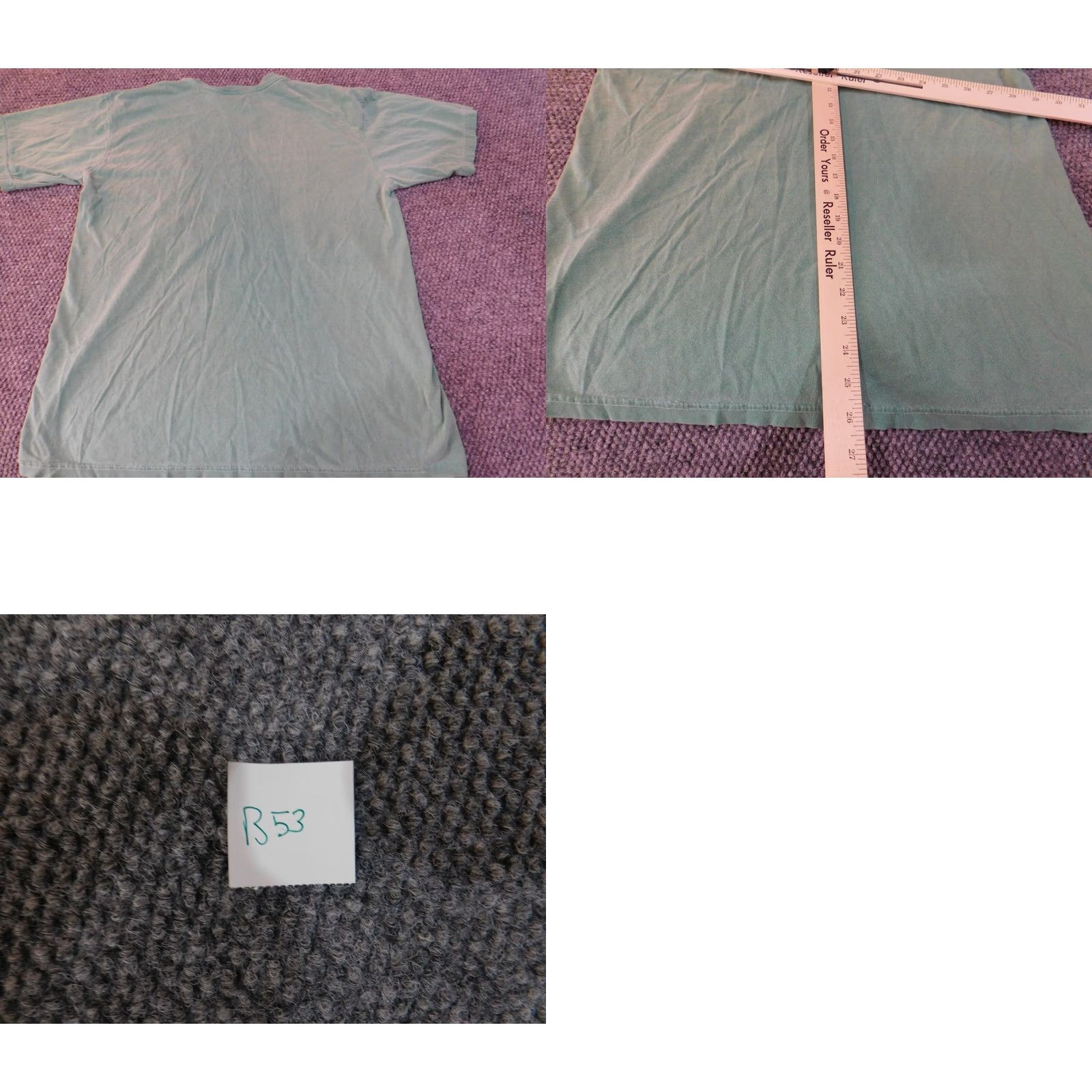 Comfort Colors Comfort Colors Shirt Mens Medium Green Short Sleeve Crew Neck Cotton Knit Logo Classic Pockets T-Shirt Size US M / EU 48-50 / 2 - 9 Thumbnail