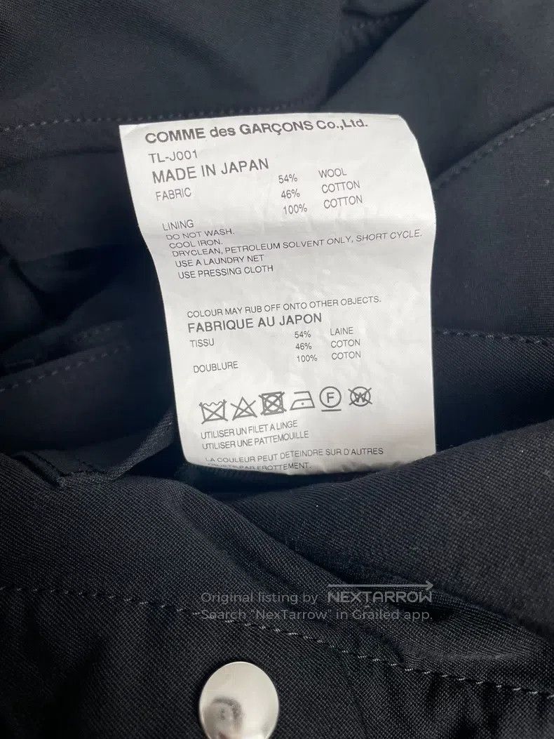 Comme des Garcons Comme Des Garcons Collar leisure long-sleeved jacket Size S / US 4 / IT 40 - 8 Thumbnail