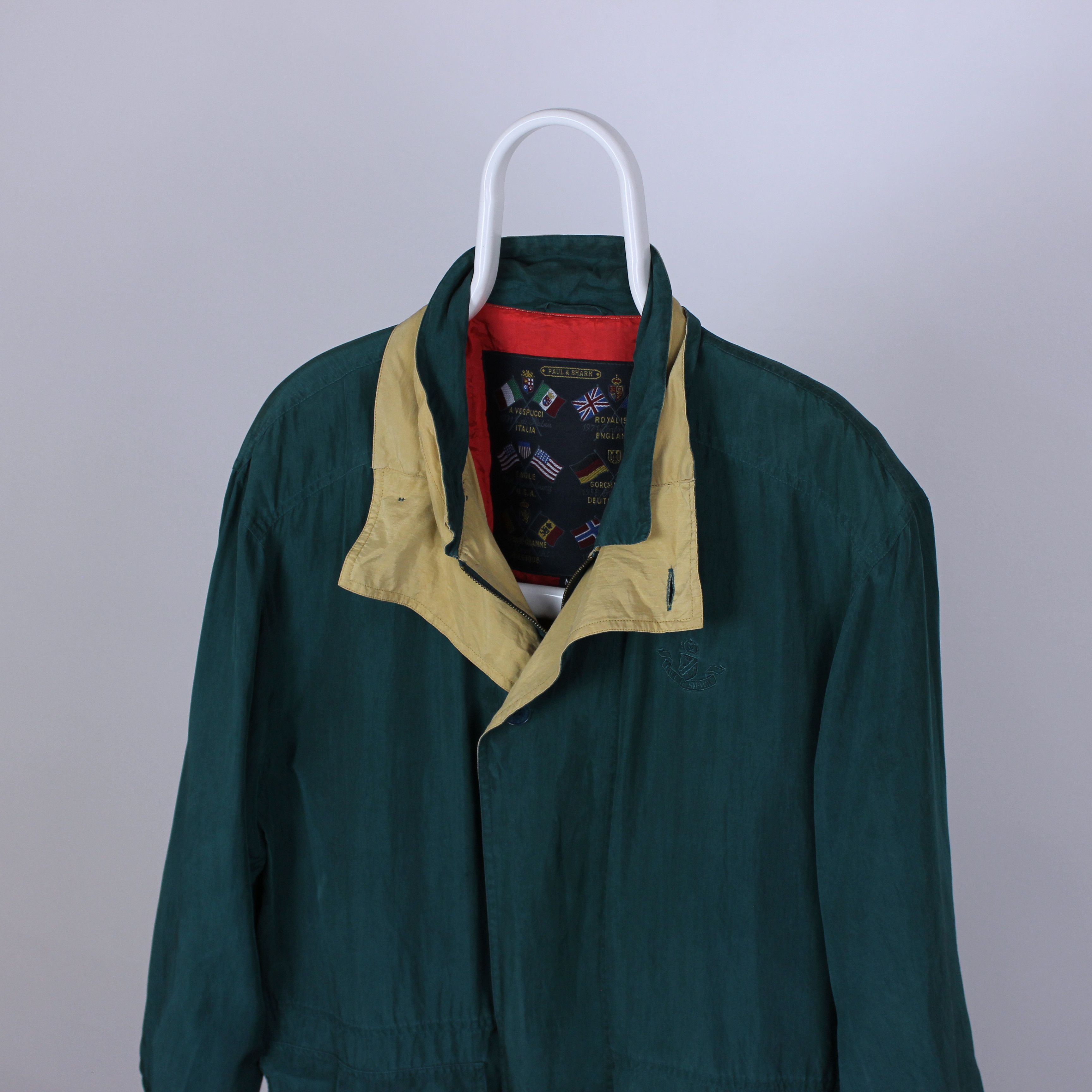Paul & Shark Paul Shark silk jacket men green vintage L XL Size US M / EU 48-50 / 2 - 1 Thumbnail