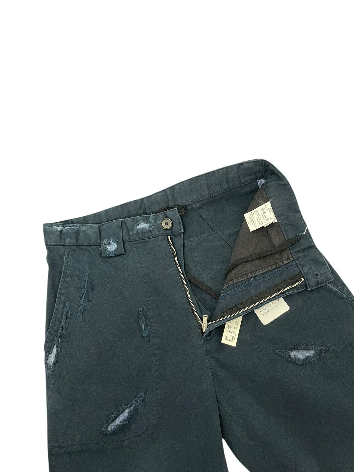 Maison MIHARA YASUHIRO New Fatique Pant Miharayasuhiro Distressed Stretch 1🟦2 j Size US 31 - 10 Thumbnail