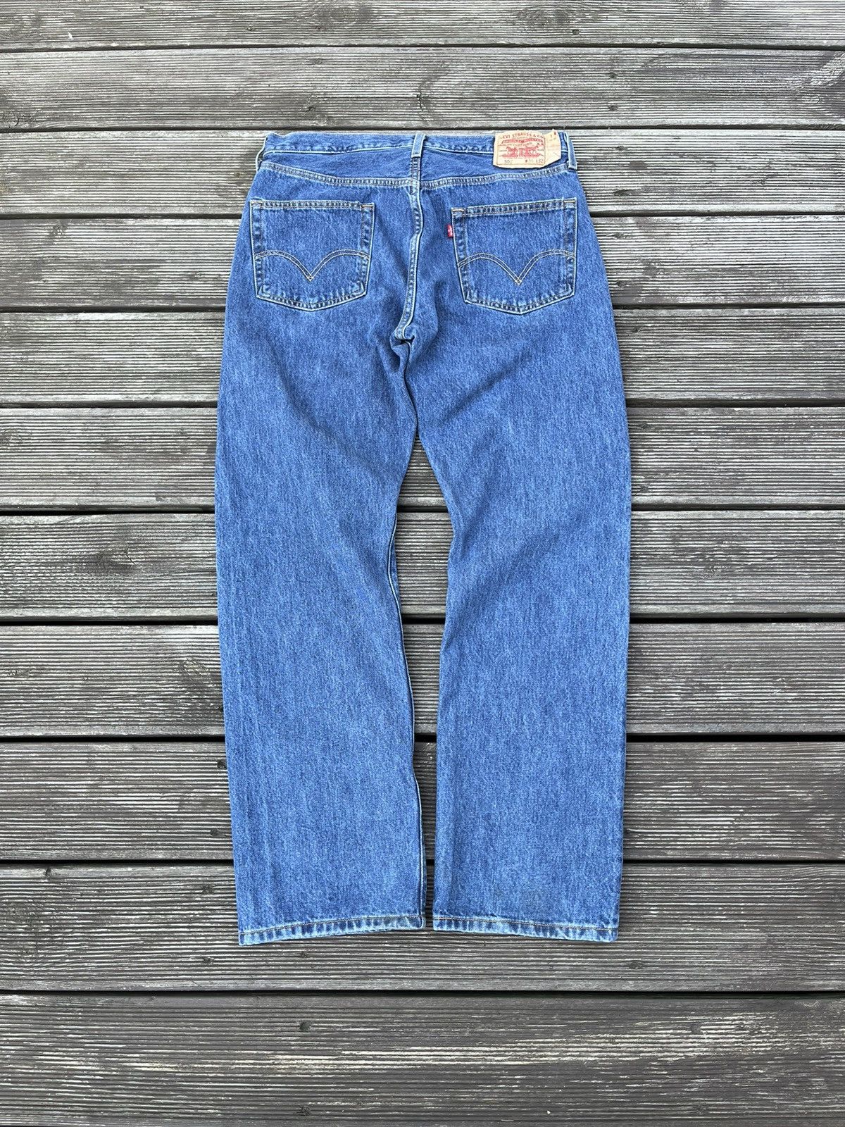 Levi's Vintage 90s Levis 501 36x32 Blue Jeans Pants 36w @193 Size US 36 / EU 52 - 1 Thumbnail