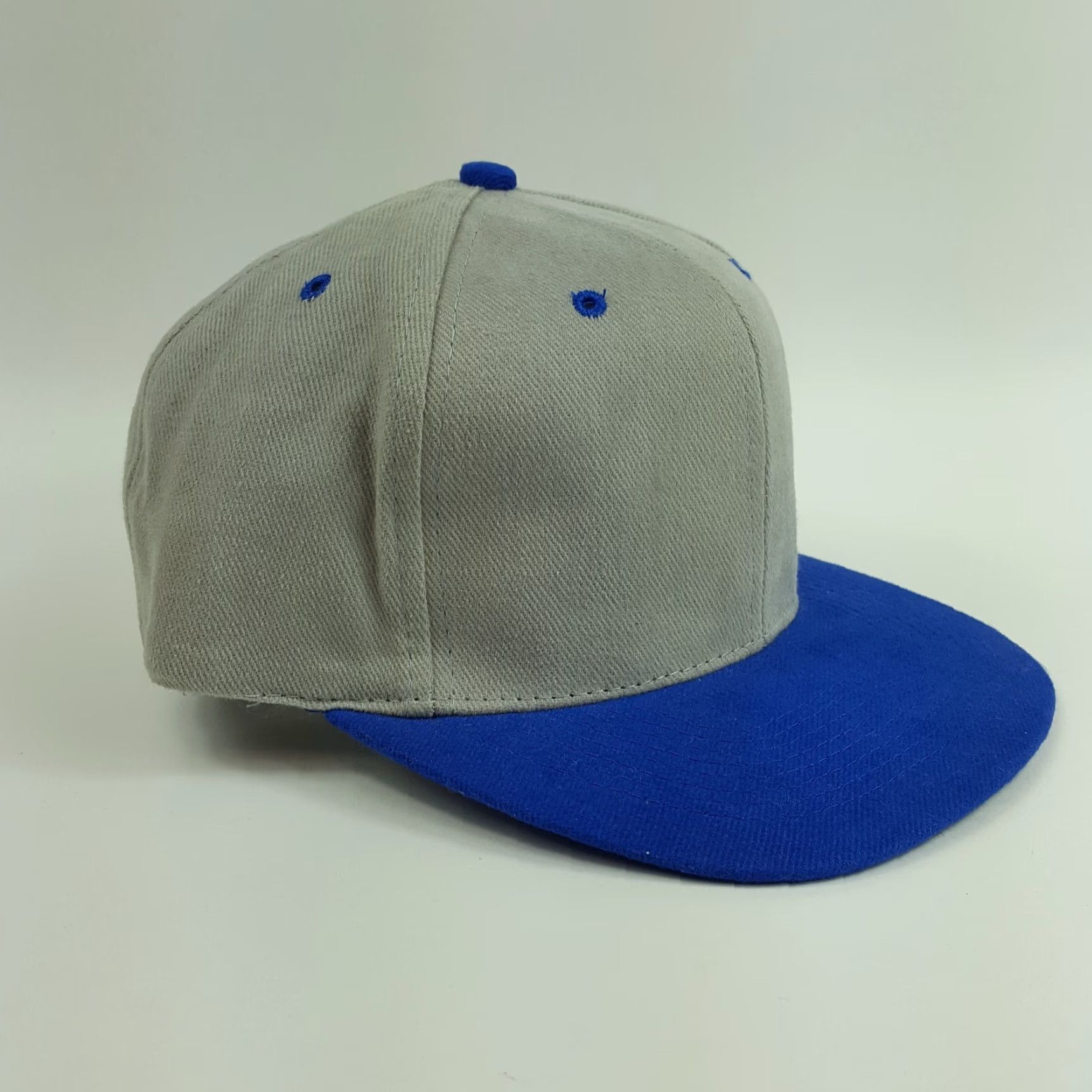 Vintage VINTAGE Otto Hat, 90s Trucker Snapback Adjustable Strap Baseball Cap, Blue, Men, Cotton Canvas, Embroidered, Lightweight, Breathable, USA Theme Size ONE SIZE - 3 Thumbnail