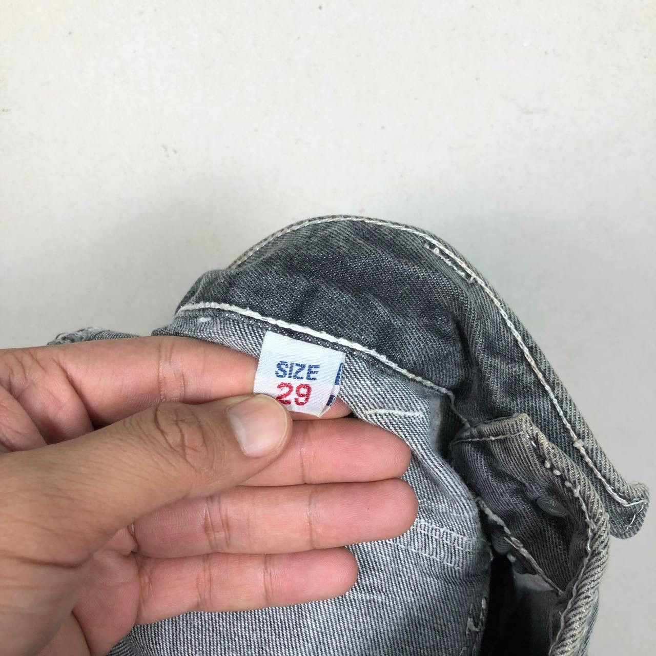 If Six Was Nine Distressed Aston Design Multipocket Ripped Jeans Size US 29 - 7 Thumbnail