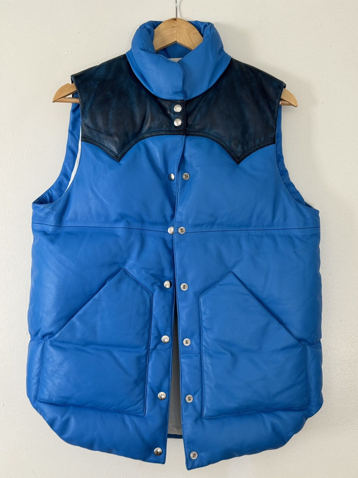 Calvin Klein 205W39NYC CK Raf Simons era leather down vest Size US S / EU 44-46 / 1 - 1 Thumbnail