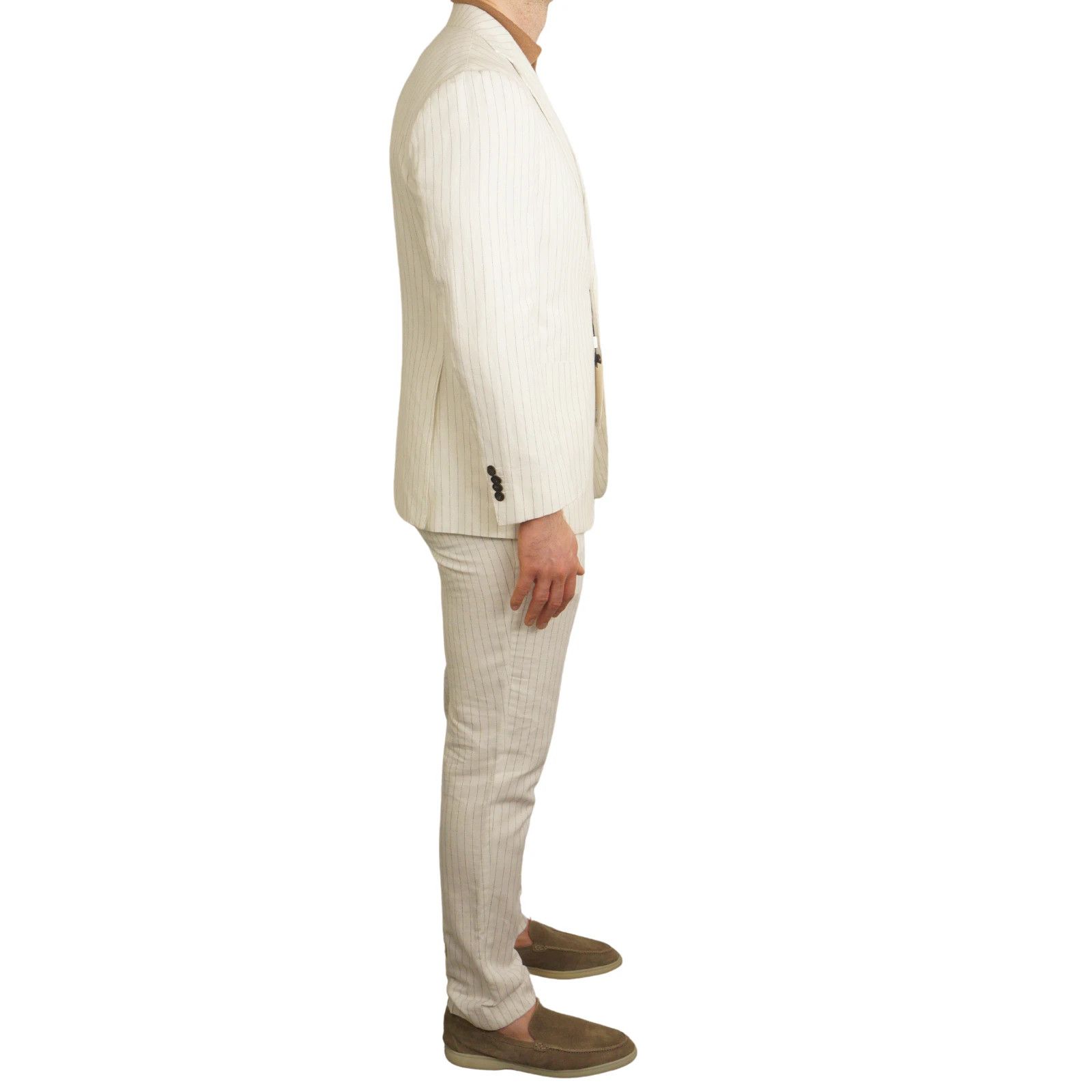 Suitsupply Men Suitsupply 3 Piece Suit Havana Baird Mcnut Irish US42 Size 42R - 2 Thumbnail