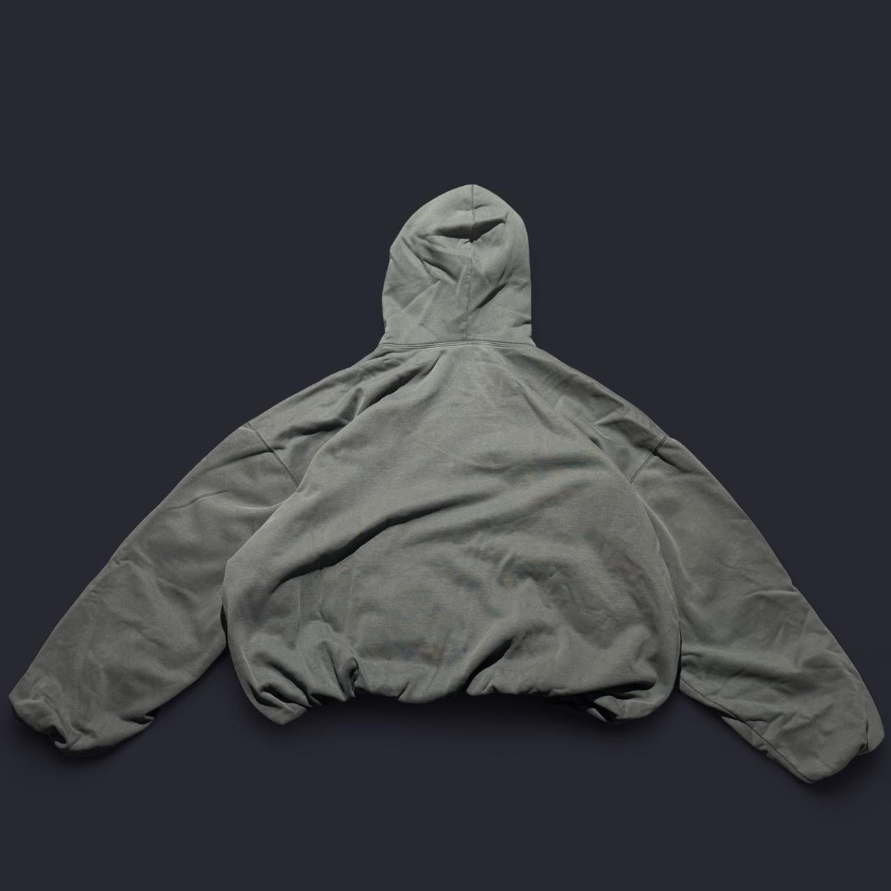 Balenciaga × Gap × Yeezy Yeezy Gap Balenciaga Dark Green 05 Logo Hoodie Size US M / EU 48-50 / 2 - 3 Thumbnail