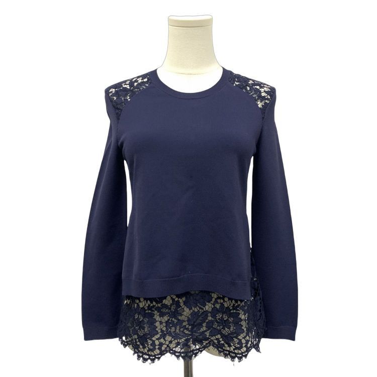 Valentino Valentino Lace Knit Sweater Size S Size S / US 4 / IT 40 - 1 Thumbnail