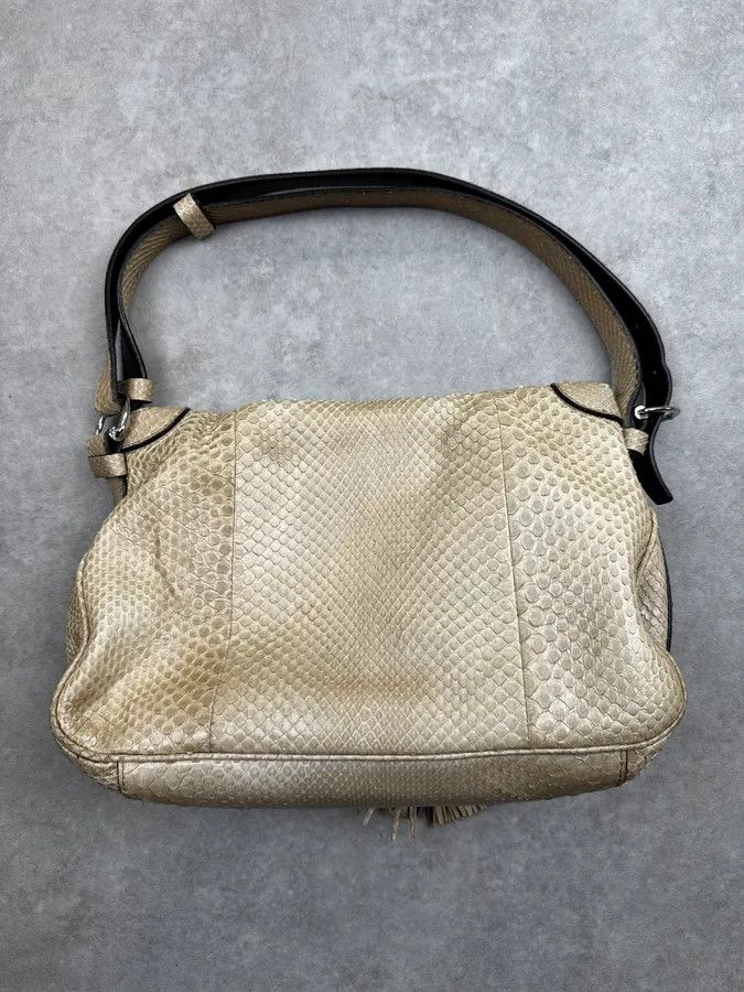 Celine AW2002 Celine Daydream Cream Python Leather Bag by Michael Kors Size ONE SIZE - 2 Thumbnail