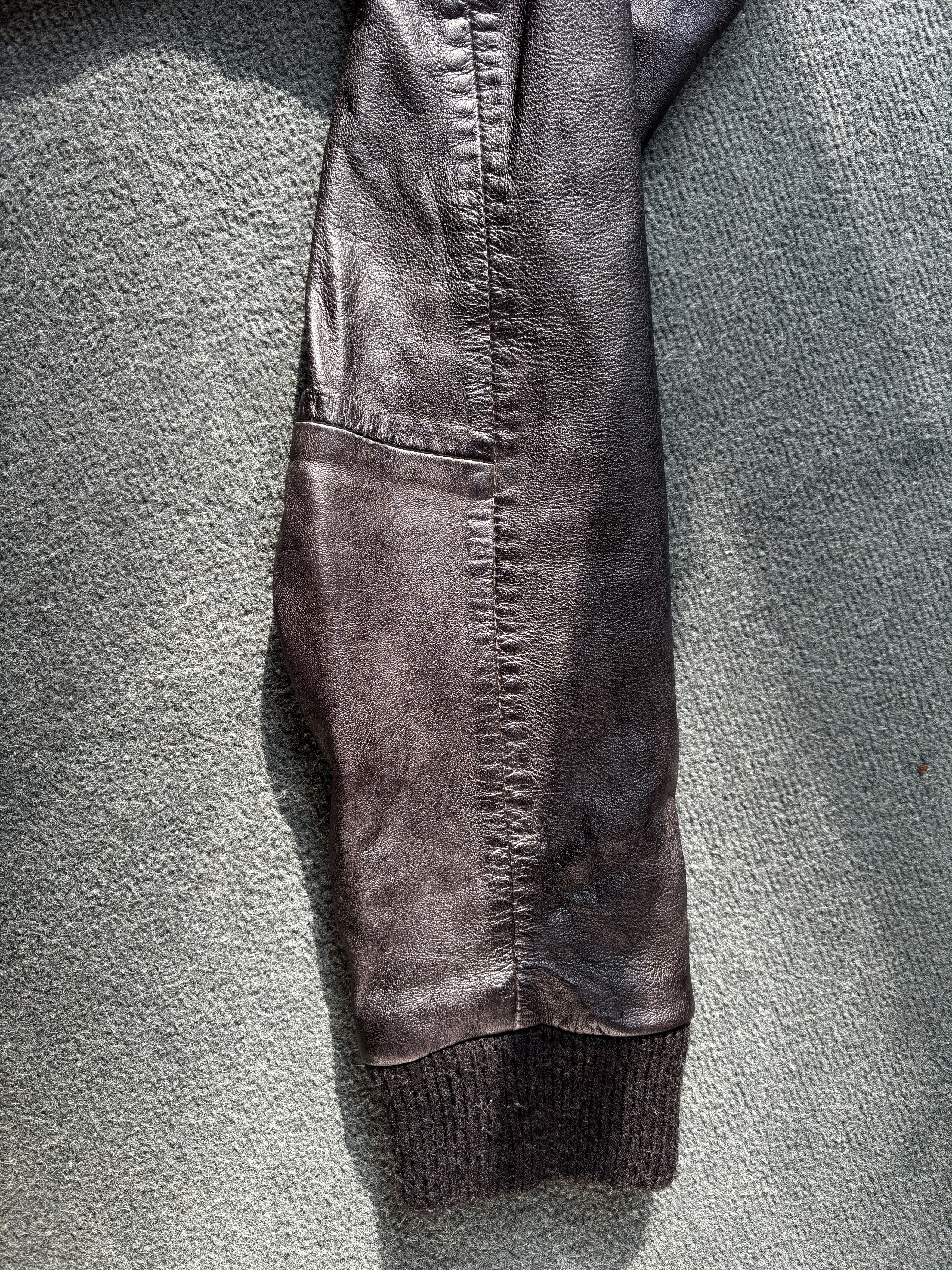 Dolce & Gabbana AW2007 Dolce & Gabbana Lamb Leather Jacket Size US M / EU 48-50 / 2 - 5 Thumbnail
