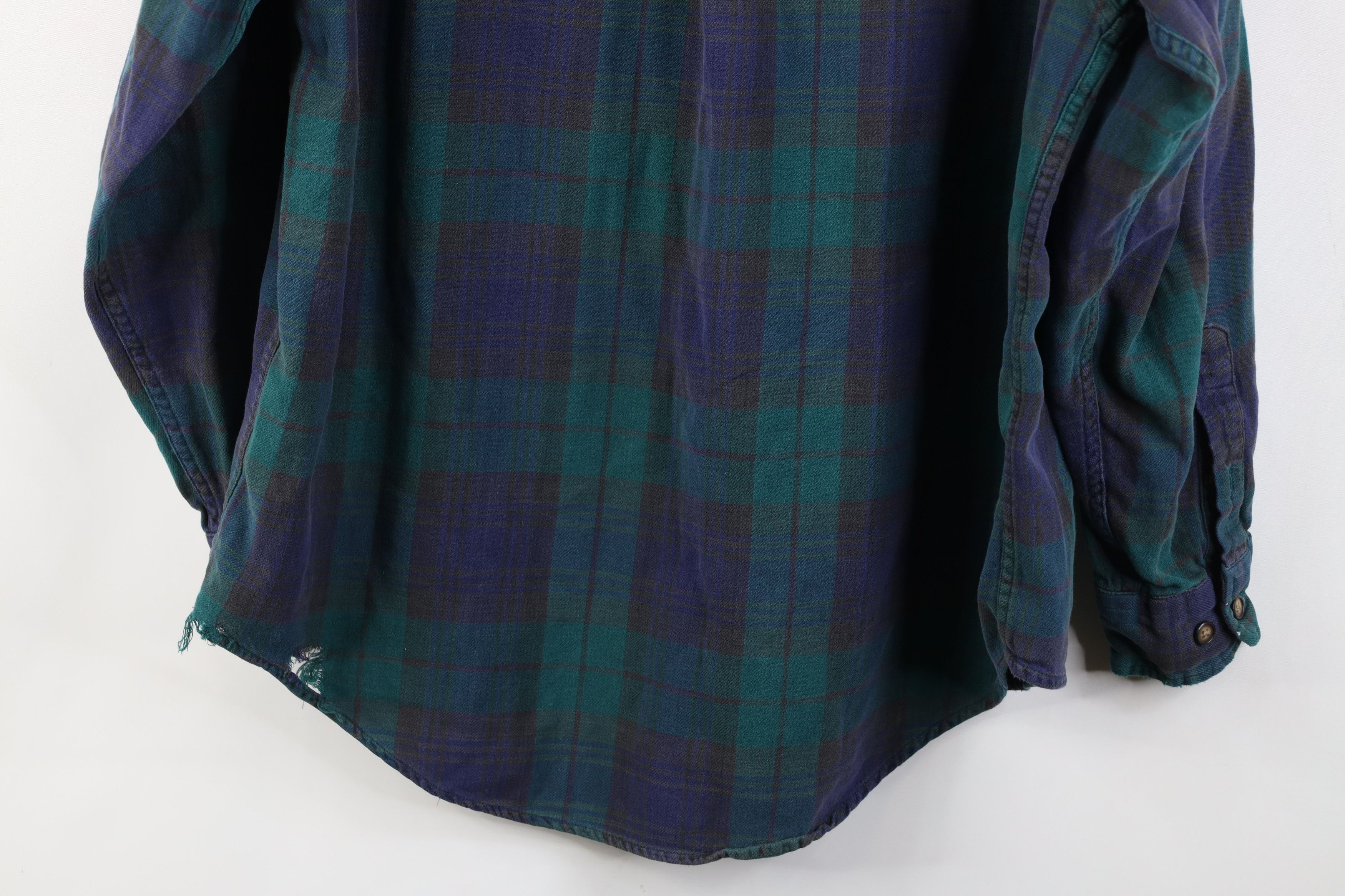 Gap Vintage 90s Gap Flannel Collared Button Down Shirt Plaid Size US M / EU 48-50 / 2 - 16 Thumbnail