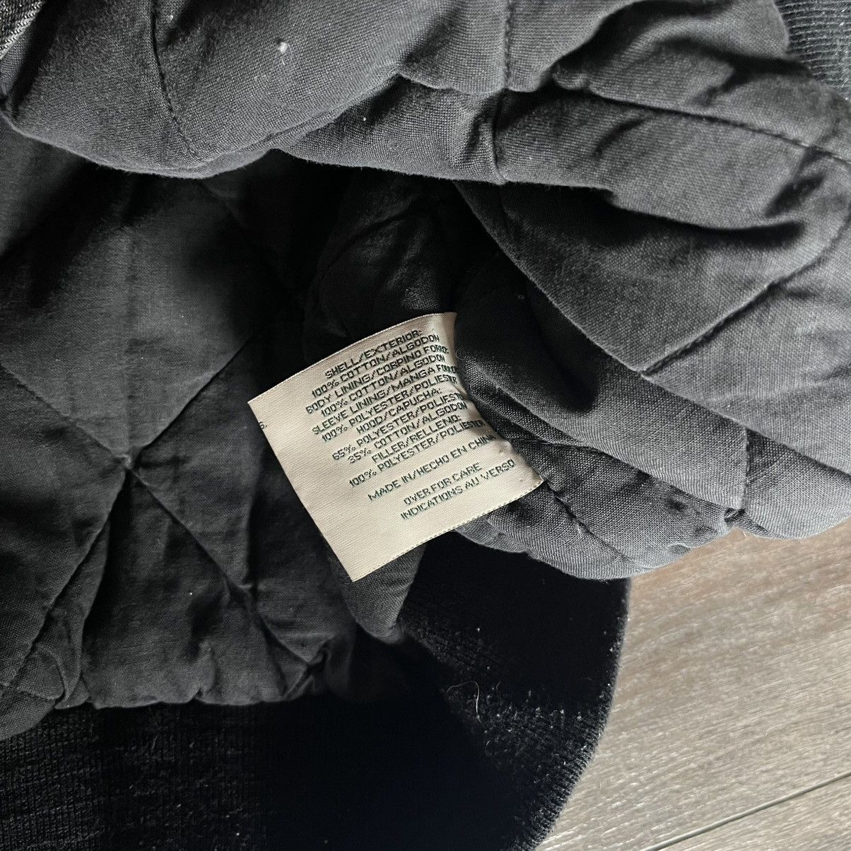 Northwest Territory Vintage 1990s Northwest Territory Black Denim Bomber Jacket Size US L / EU 52-54 / 3 - 8 Thumbnail