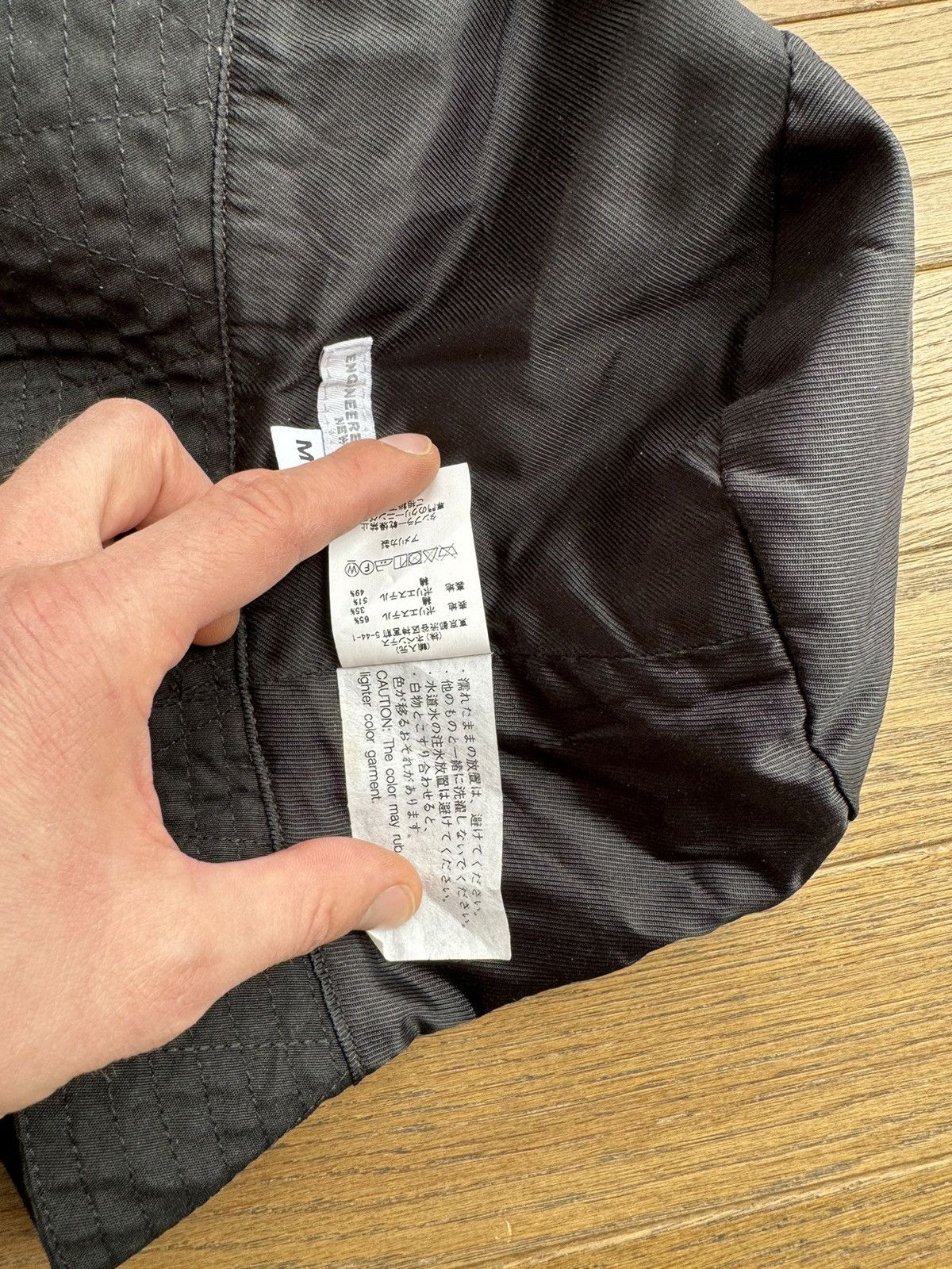Engineered Garments [OS] PC Poplin Bucket Hat in Black Size ONE SIZE - 6 Thumbnail