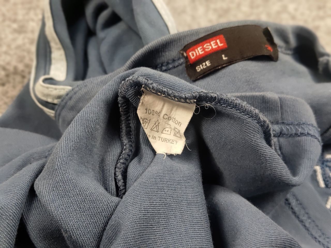 Diesel Vintage Diesel Y2K Style Embroidered Logo Blue Long Sleeve Size US M / EU 48-50 / 2 - 11 Thumbnail