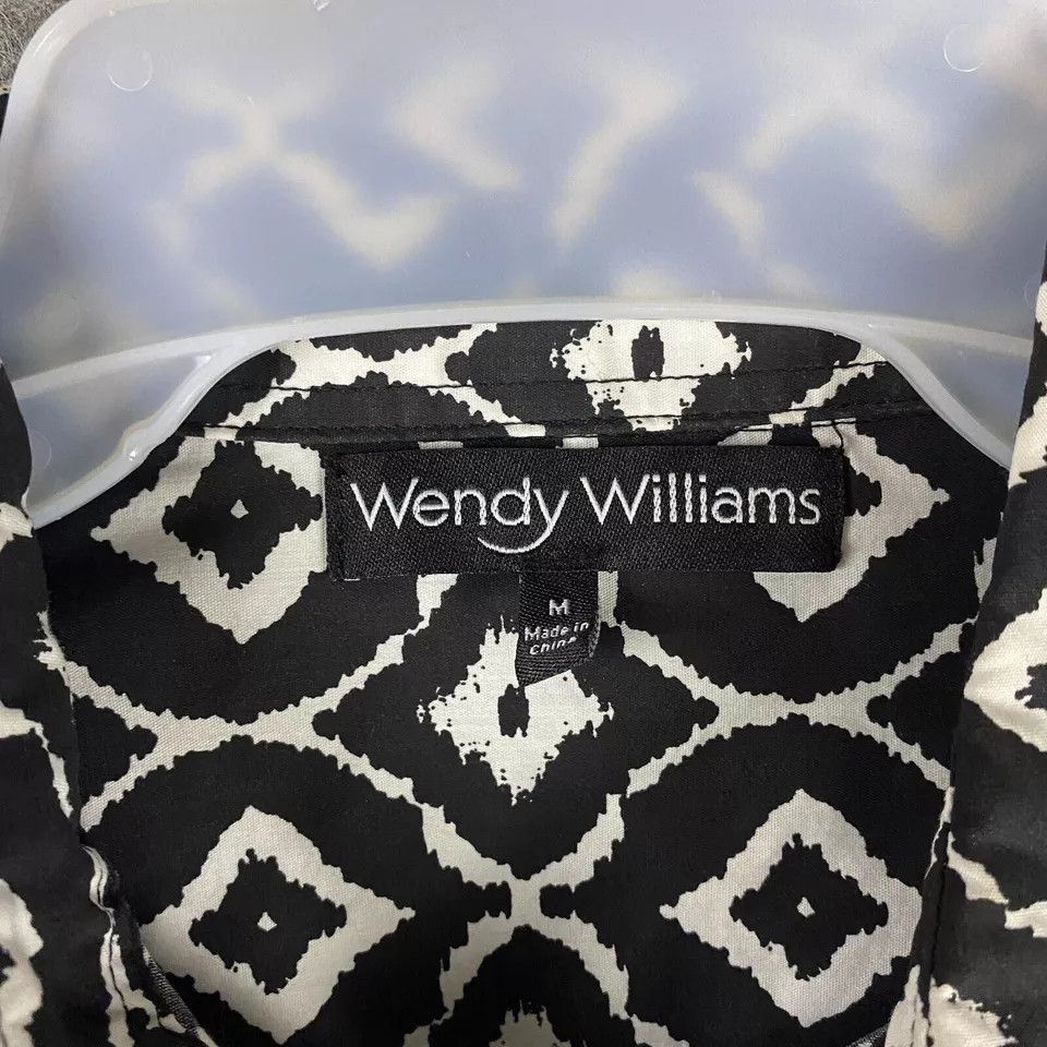 Other Wendy Williams Long Sleeve Button Up Top Medium Women's M Size M / US 6-8 / IT 42-44 - 3 Thumbnail