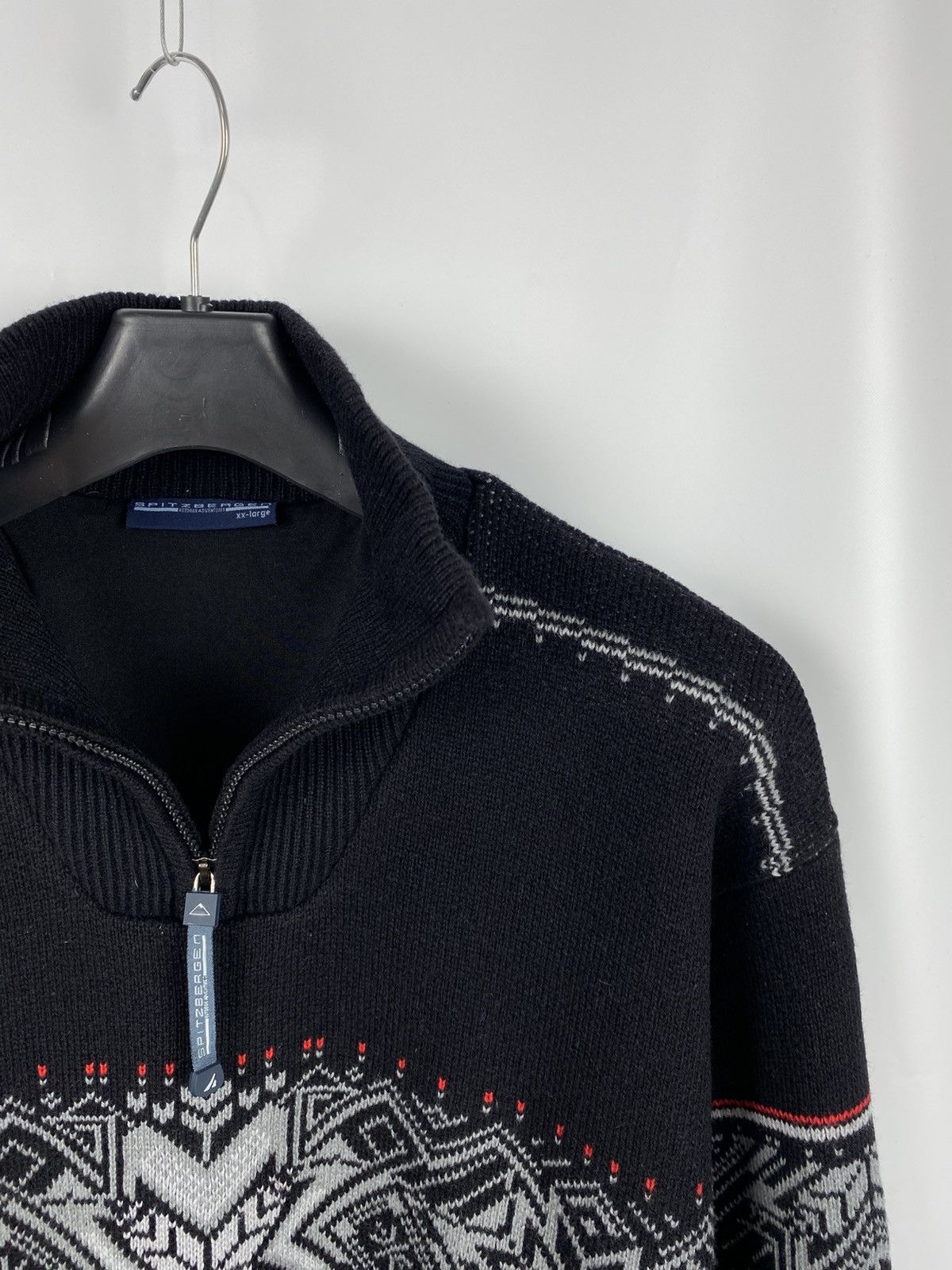 Other Spitzbergen Wool 1/4 Zip Sweater Norvegian Style size XXL Size US XXL / EU 58 / 5 - 3 Thumbnail