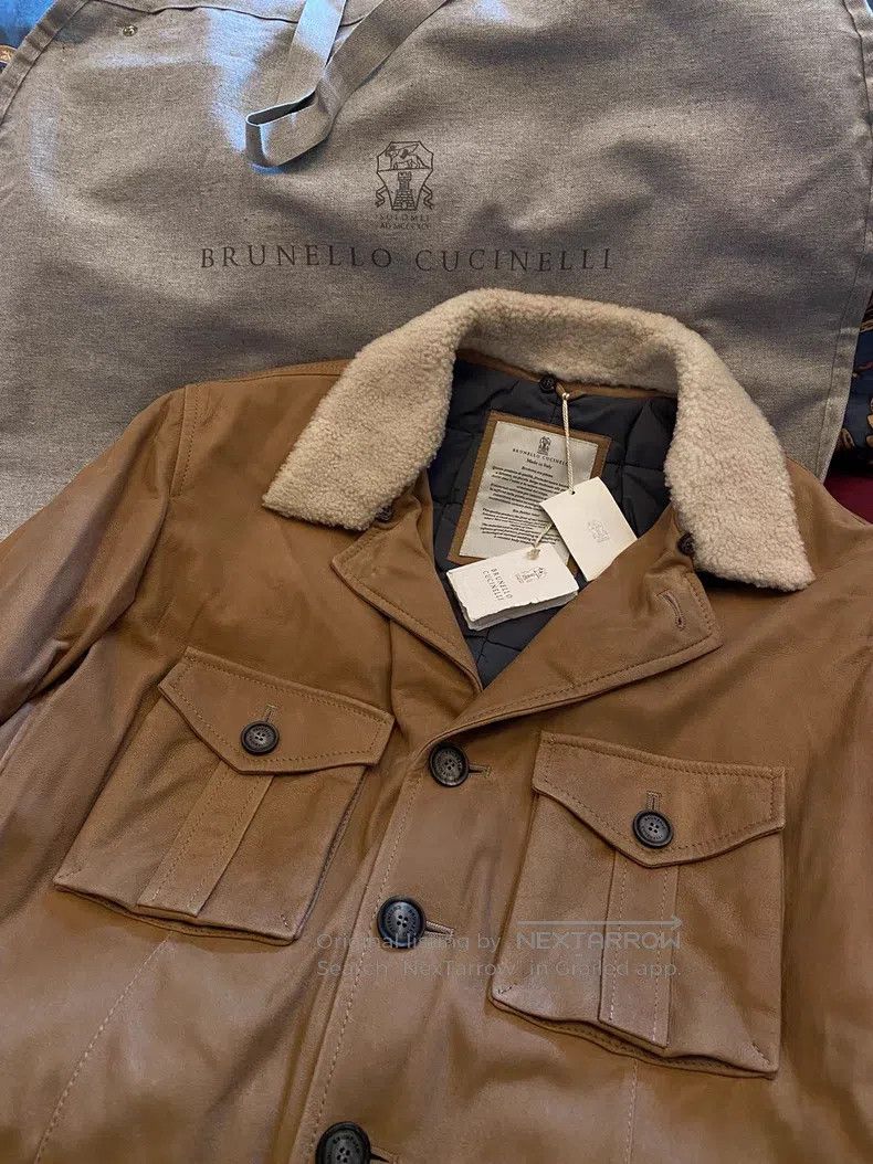 Brunello Cucinelli Brunello Cucinelli Hunting down cotton coat, four-pocket j Size US M / EU 48-50 / 2 - 4 Thumbnail