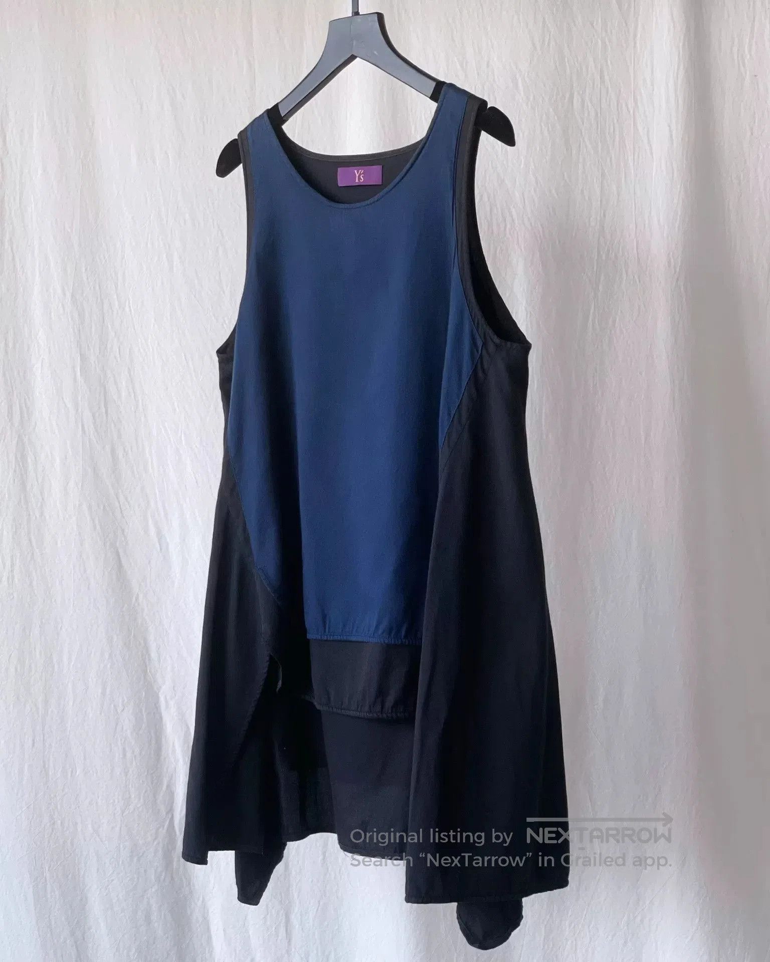 Y's Y's Navy Blue Sleeveless Top. Size S / US 4 / IT 40 - 7 Thumbnail