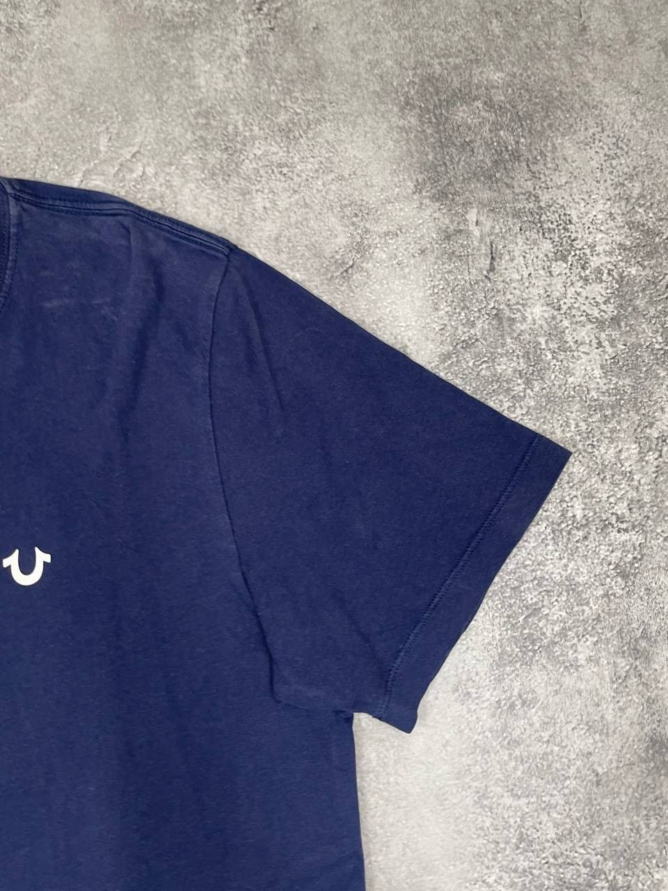 True Religion True Religion Men Cotton T-Shirt Blue Size L Size US L / EU 52-54 / 3 - 3 Thumbnail