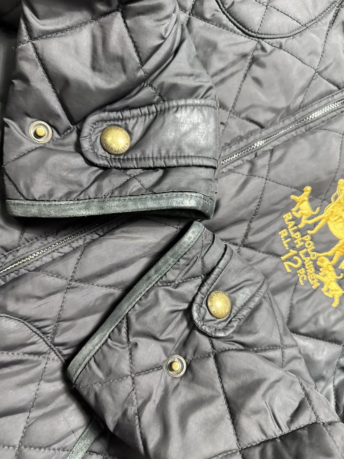 Polo Ralph Lauren Polo Ralph Lauren Reversible Quilted Jacket Big Pony Vintage Size US S / EU 44-46 / 1 - 9 Thumbnail